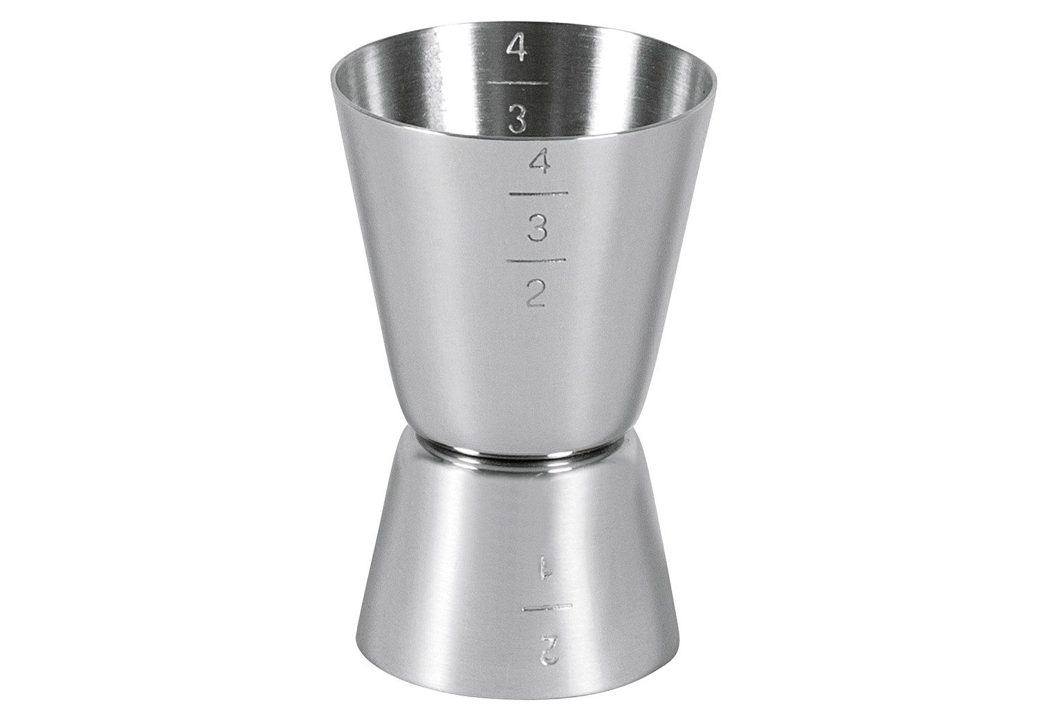 APS Barmaß Cocktail-Doppelmaß, Edelstahl