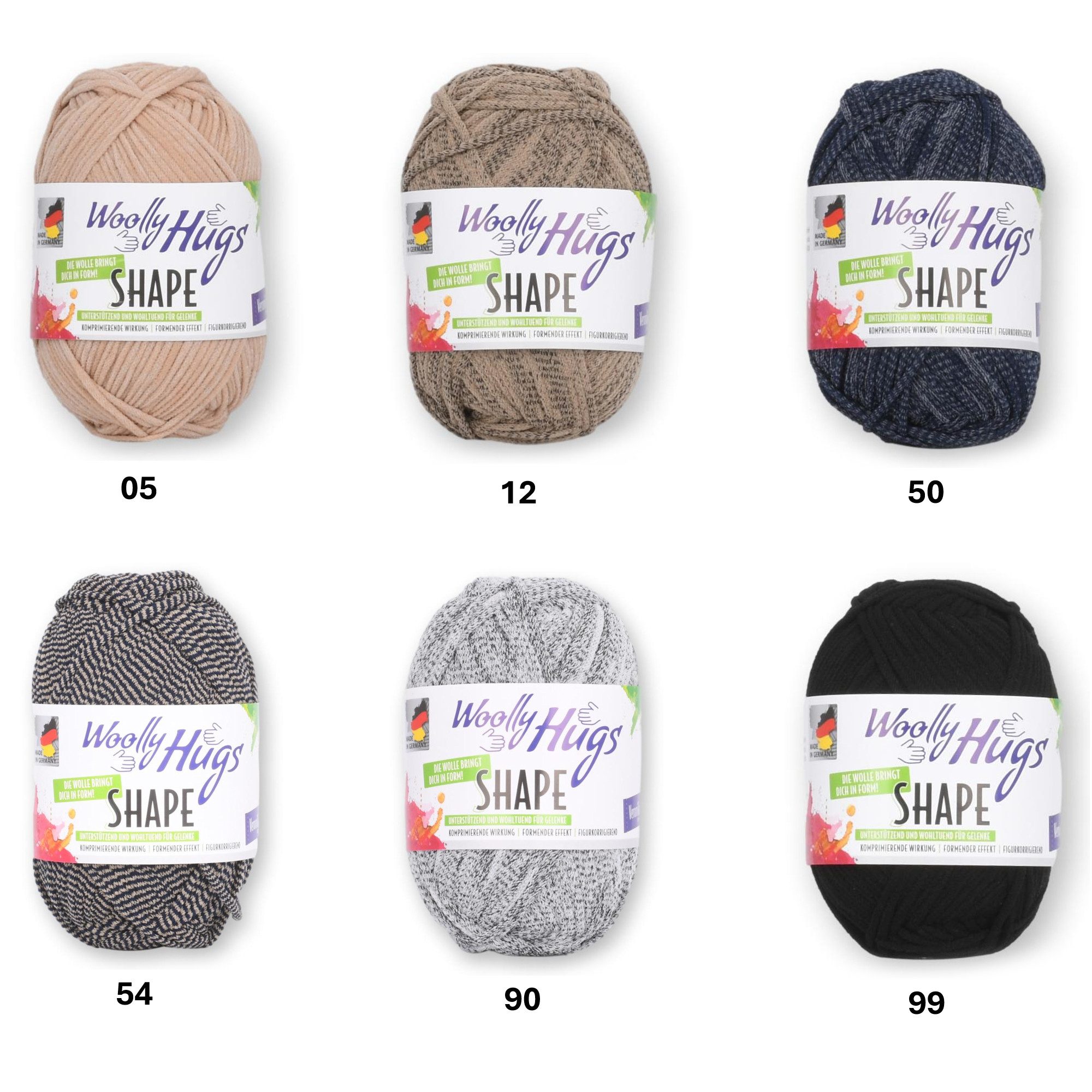 Prolana Woolly Hugs Shape Häkelwolle