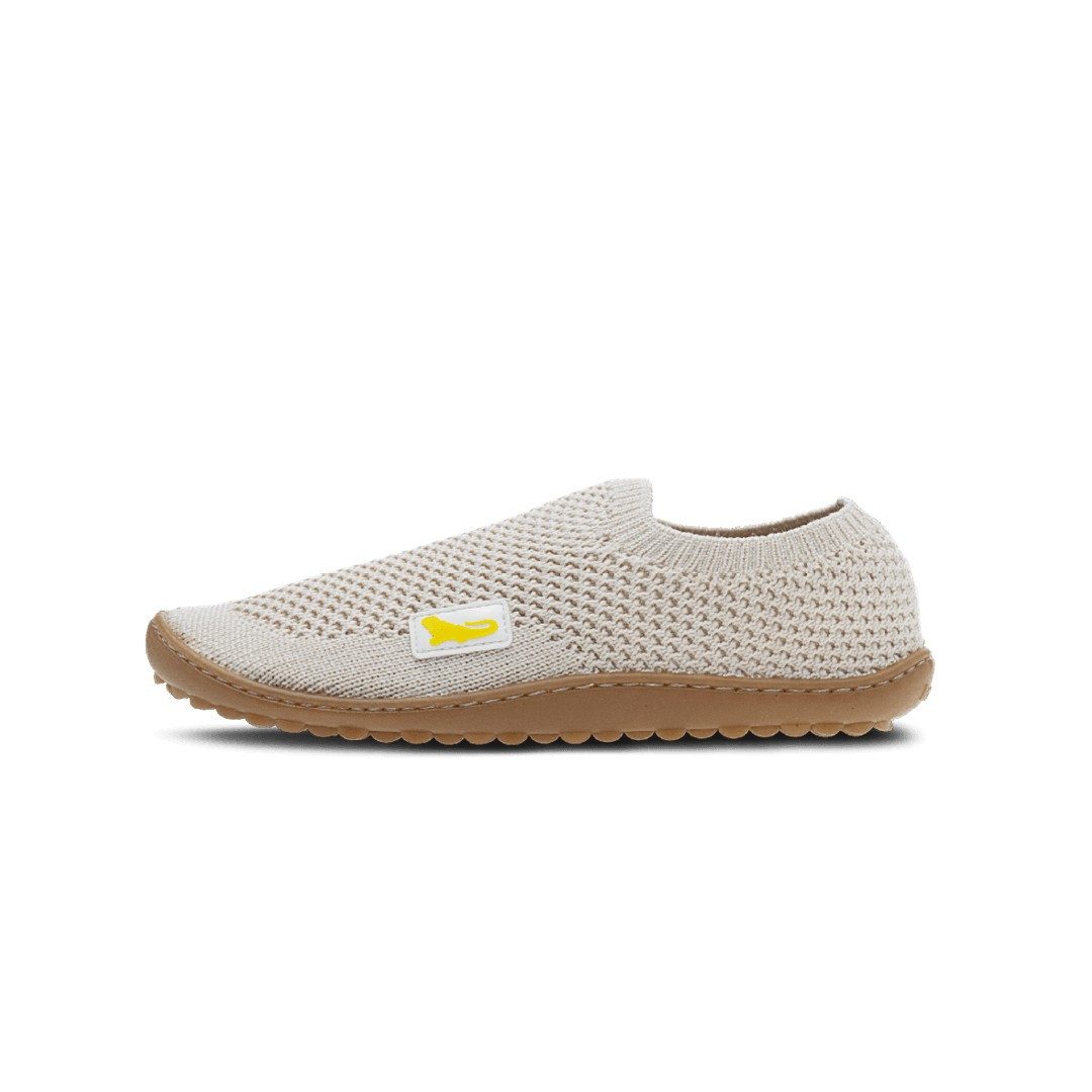 Leguano Slipper Leguanito Scio (flexible Sohle, pures Barfußgefühl) sand/beige Barfußschuh