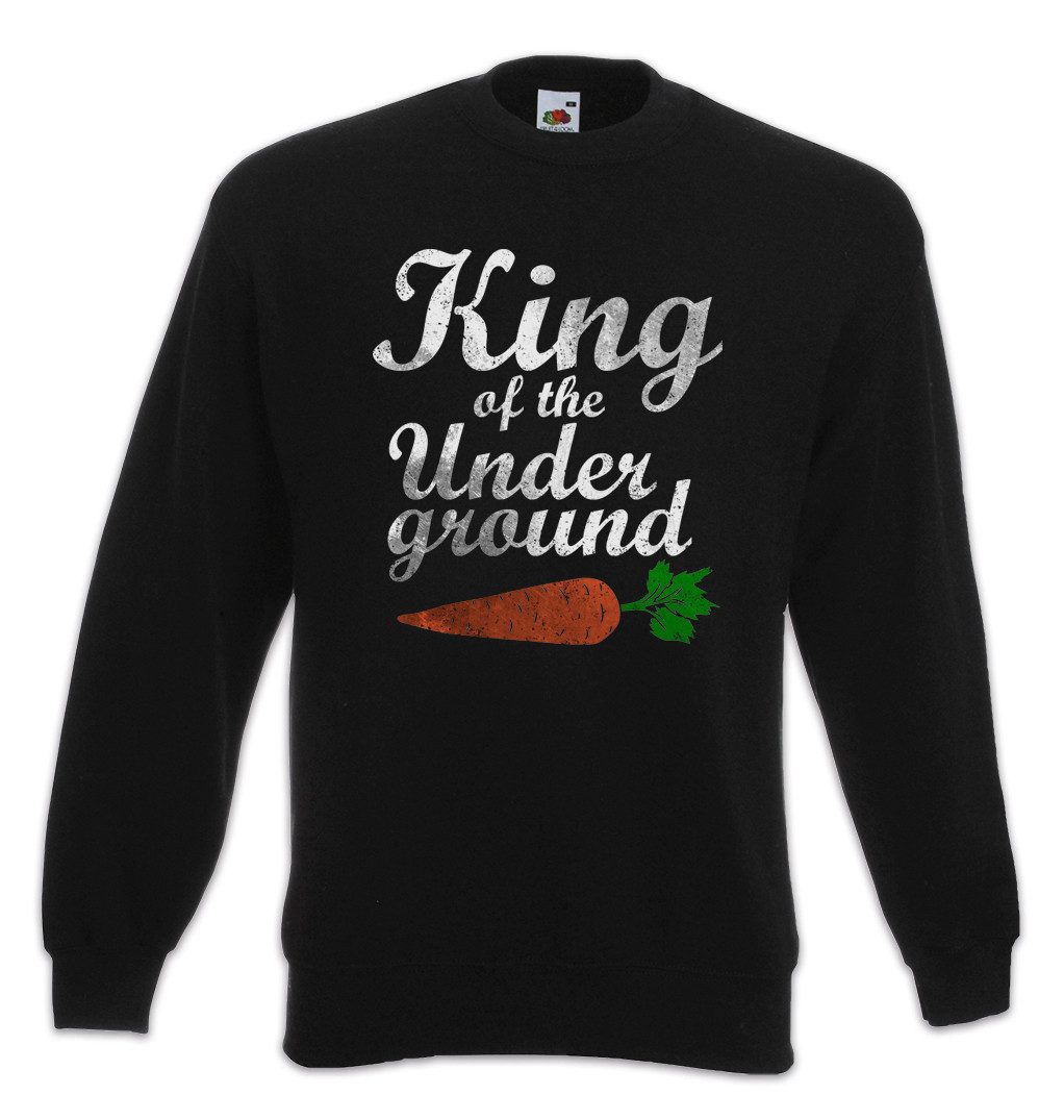Sweatshirt King Of The Underground Sweatshirt Carrot Karotte Möhre Vegan