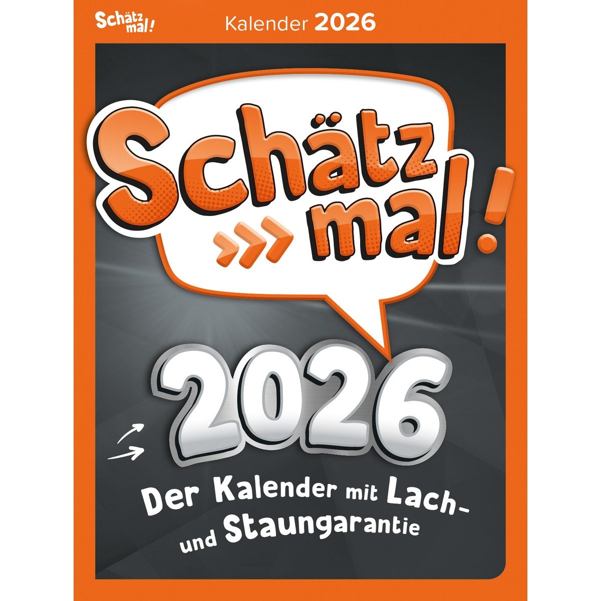 SMV Abreißkalender Tageskalender Schätz mal! 2026