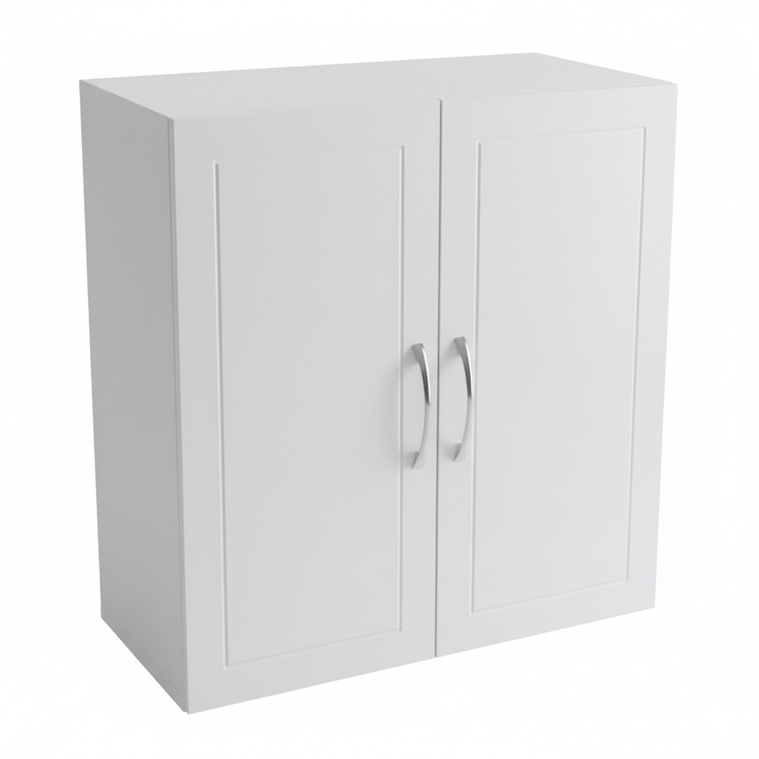 relaxdays Hängeschrank Weißer Hängeschrank Bad