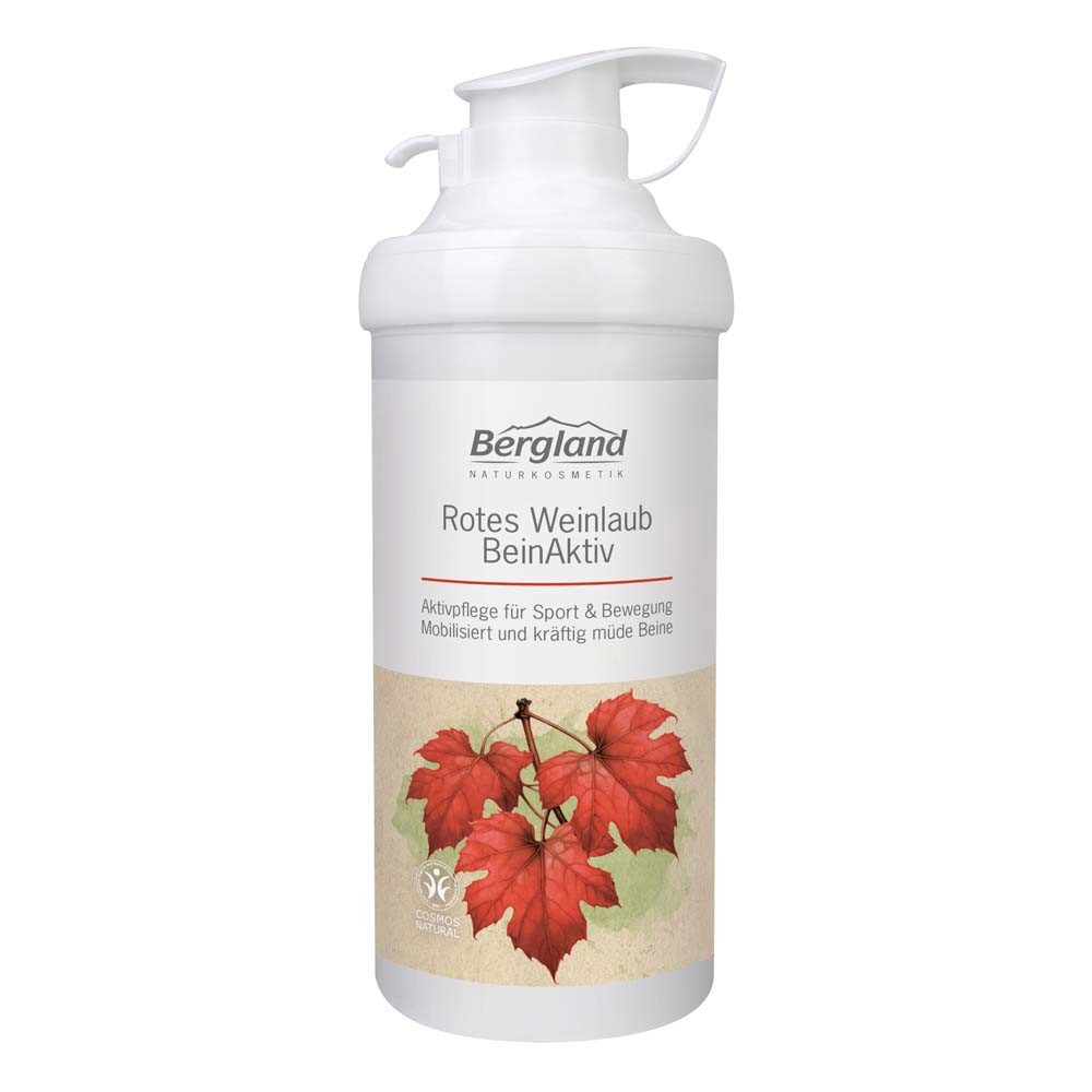 Bergland-Pharma GmbH & Co. KG Fußpflegecreme Rotes Weinlaub - BeinAktiv Creme 500ml