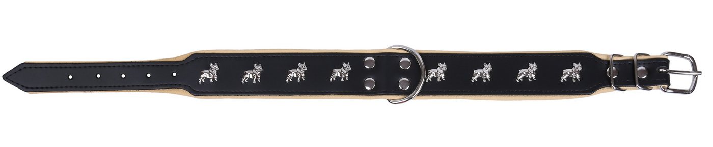 Thumbnail - Sarcia.eu Hunde-Halsband Schwarzes Hundehalsband französische Bulldogge- 65 cm