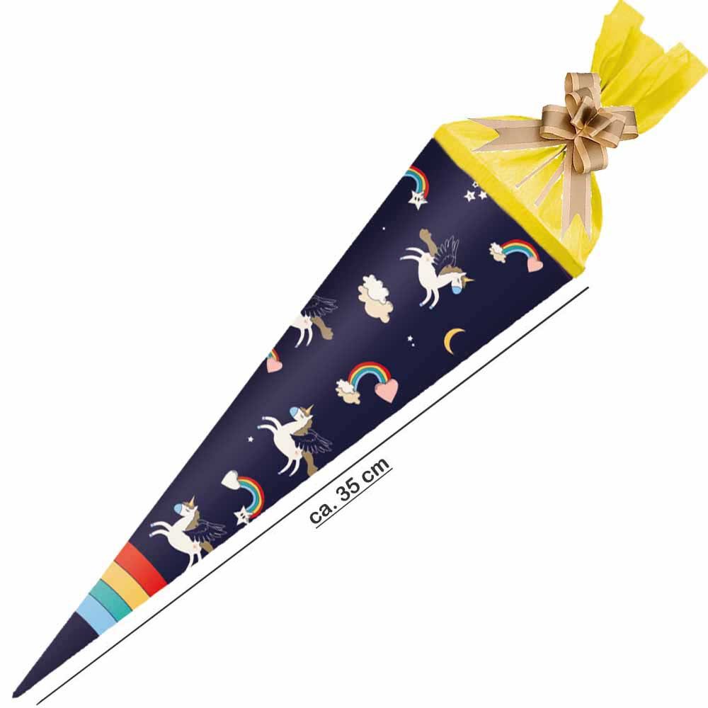 Herlitz Schultüte 35 cm gefüllt Rainbow Unicorn