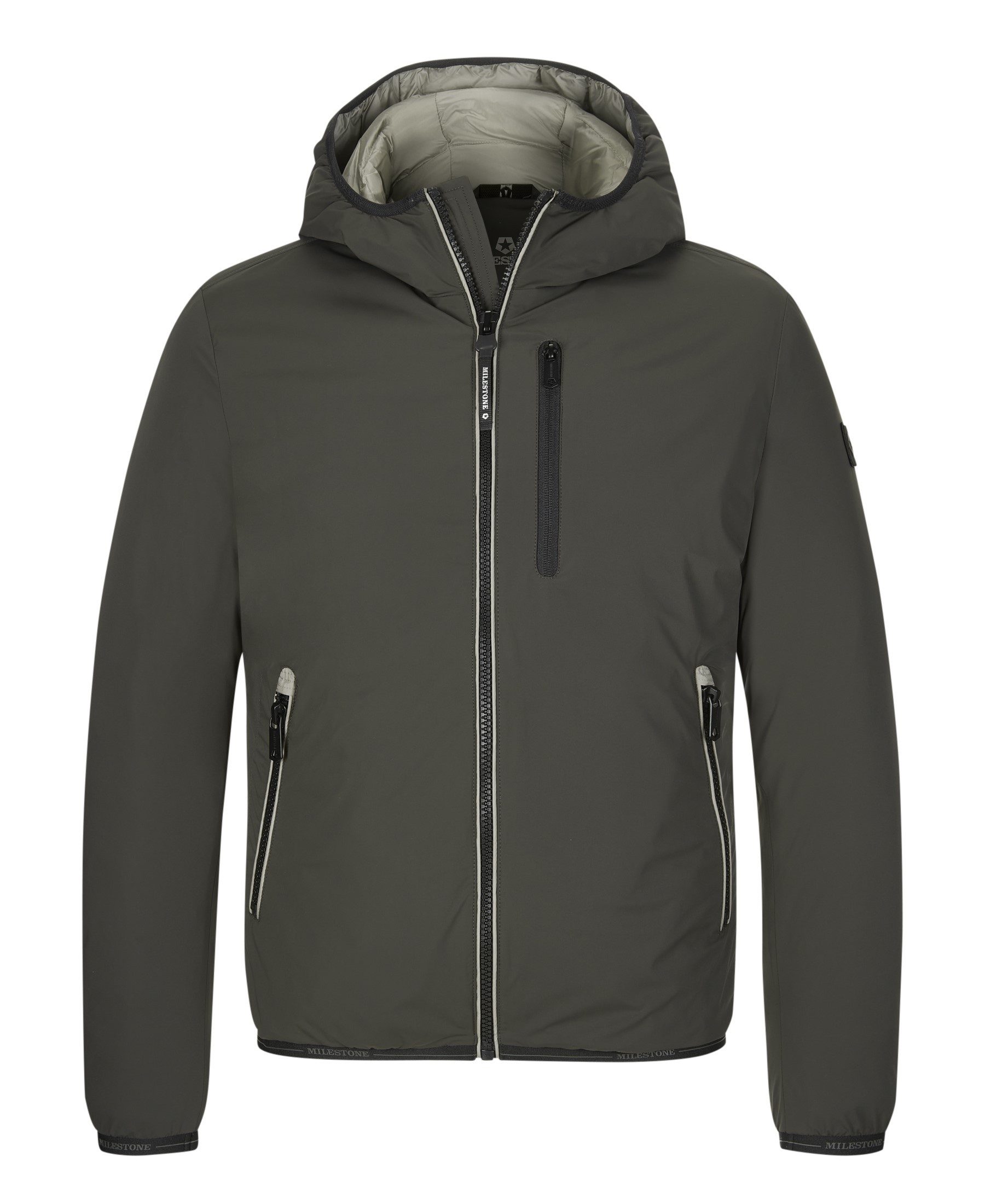 Milestone Funktionsjacke MSLuson mit Logo-Tape und reflektierenden Details günstig online kaufen