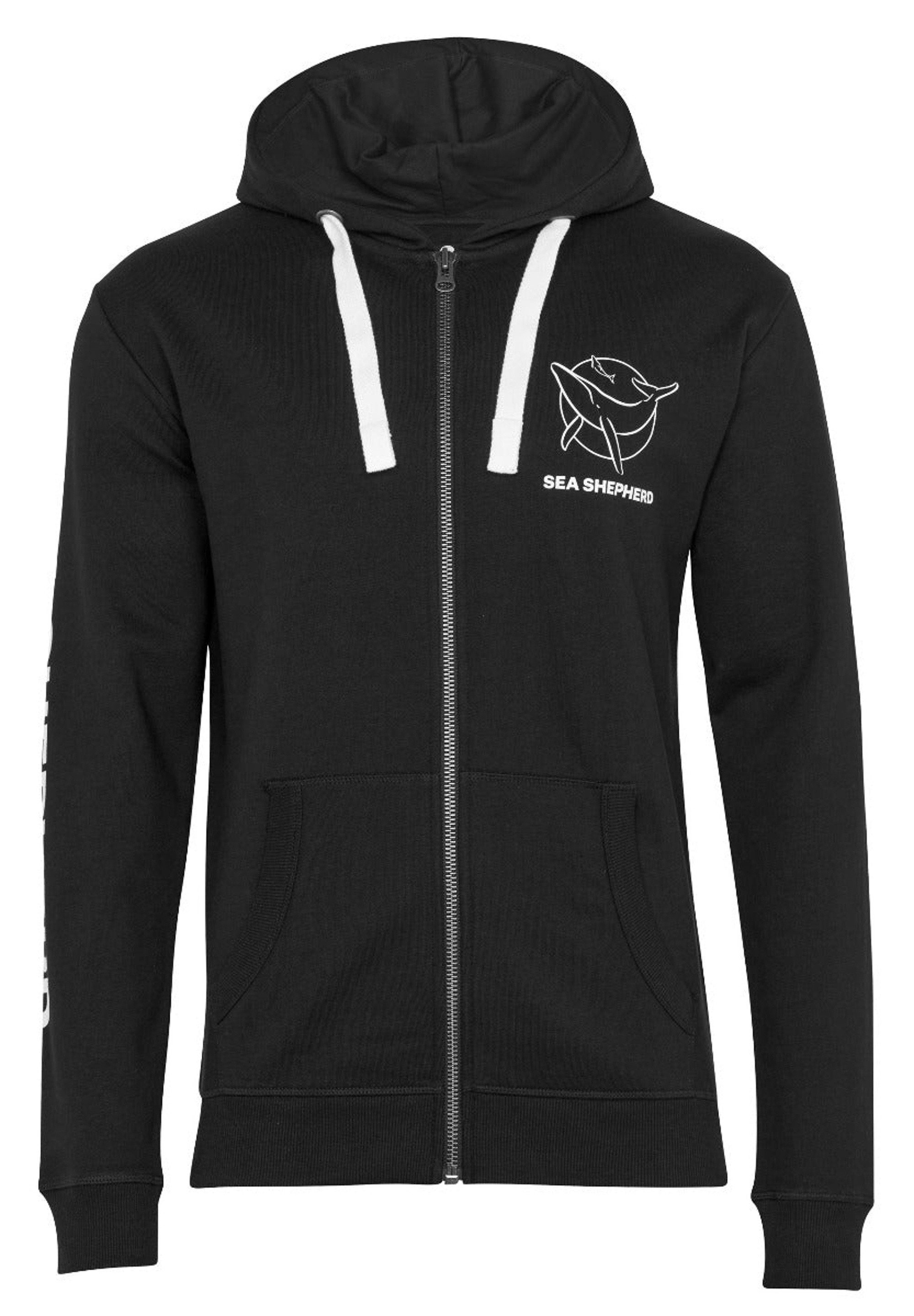Sea Shepherd Sweatjacke Classic Logo Ein günstig online kaufen