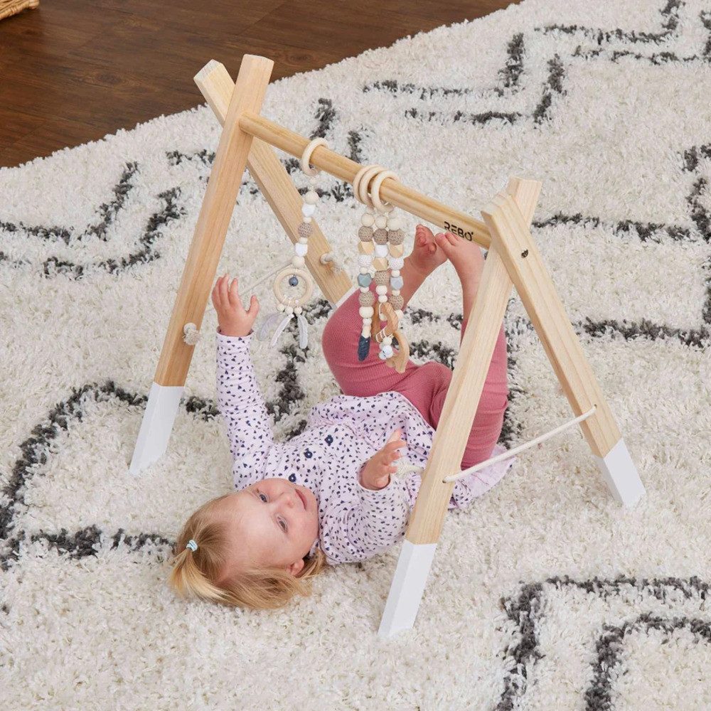 OutdoorToys Klettergerüst Spielbogen Kitzsteinhorn aus Holz für Babys