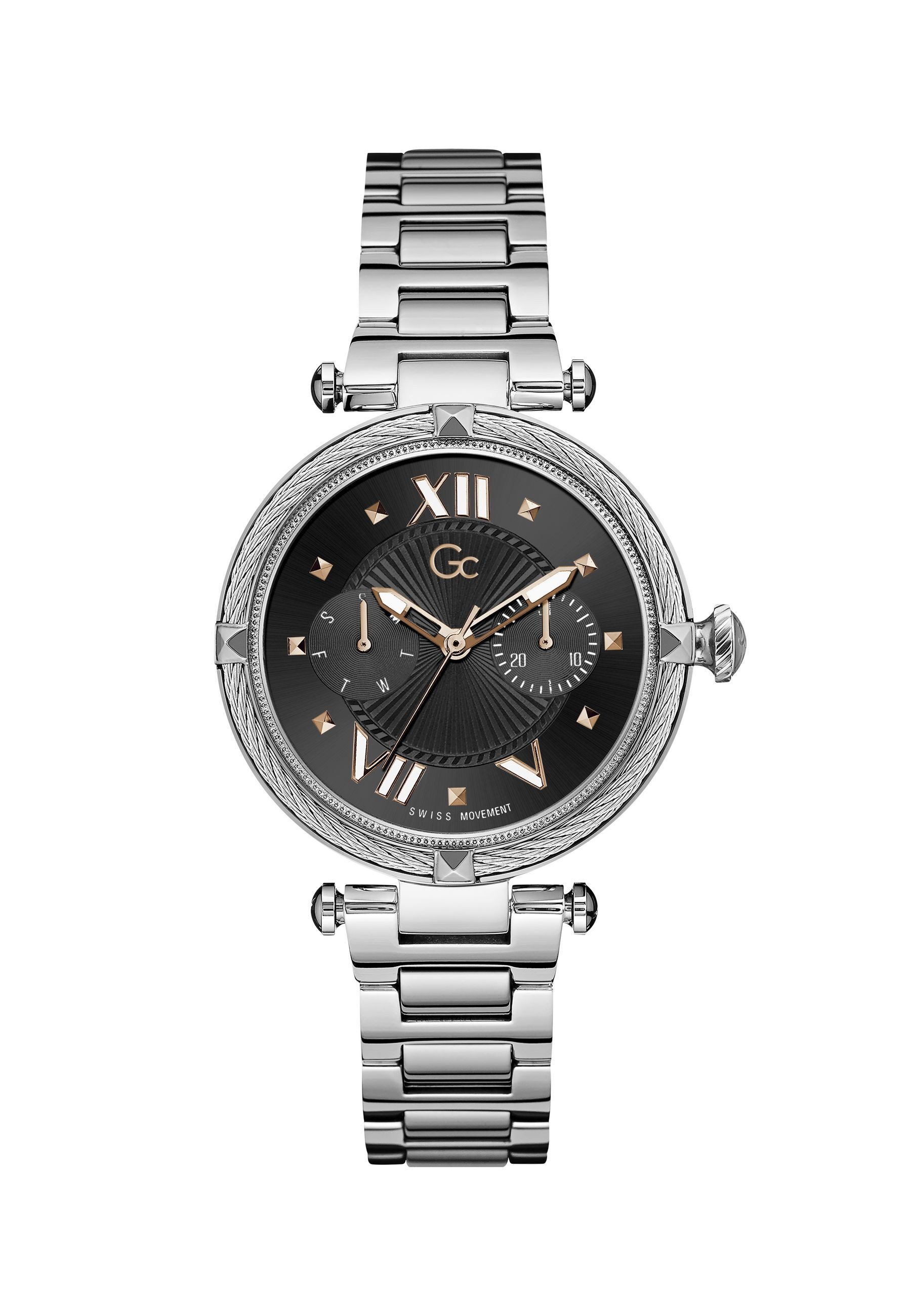 Guess Collection Quarzuhr GSC GC CABLECHIC, (1-tlg), Quarz-Analoguhr