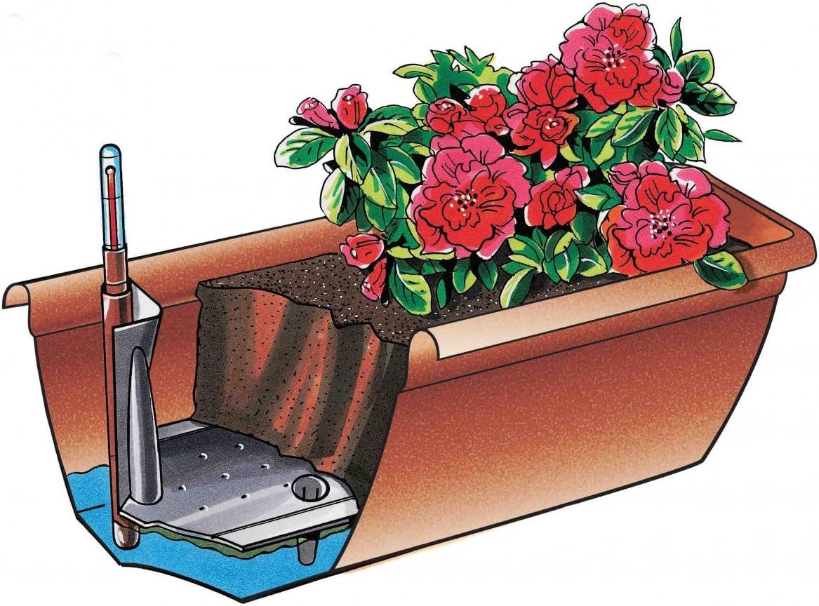 Geli Blumenkasten Bewässerungskasten Aqua Toscana incl. Wasserstandanzeiger günstig online kaufen