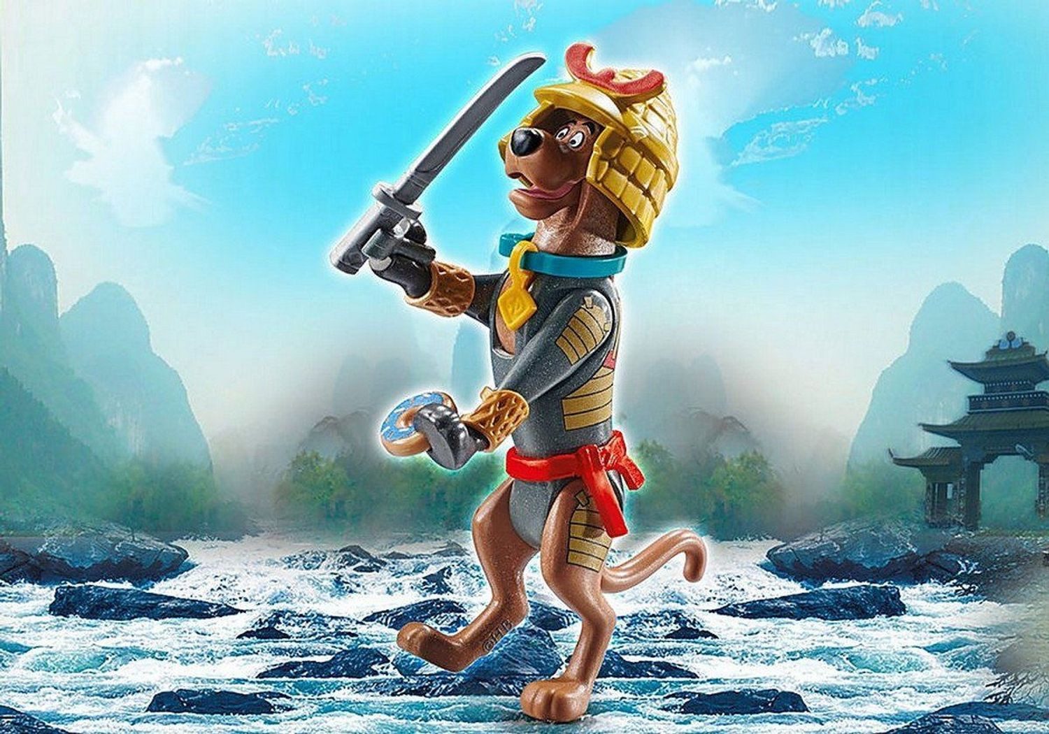 Playmobil® Scooby Doo Samurai Sammelfigur Konstruktions-Spielset, (Samurai Sammelfigur), Made in Europe