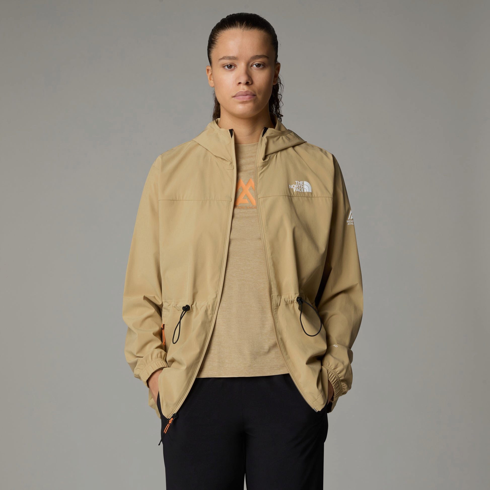 The North Face Funktionsjacke W MA WIND JACKET KHAKI STONE