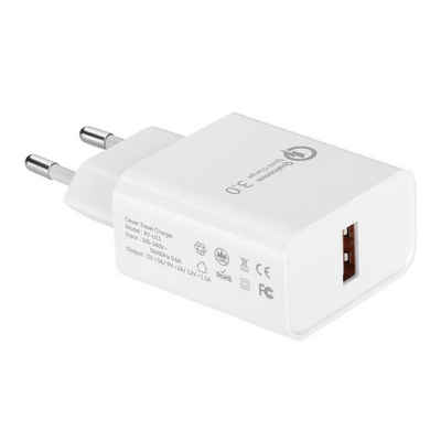 SO-TECH® Netzteil USB 3.0 für Wireless Charger, Leuchten, Smartphones USB-Ladegerät (5VDC-3A/ 9VDC-2A/ 12VDC-1.5 A Quick Charge 3.0)