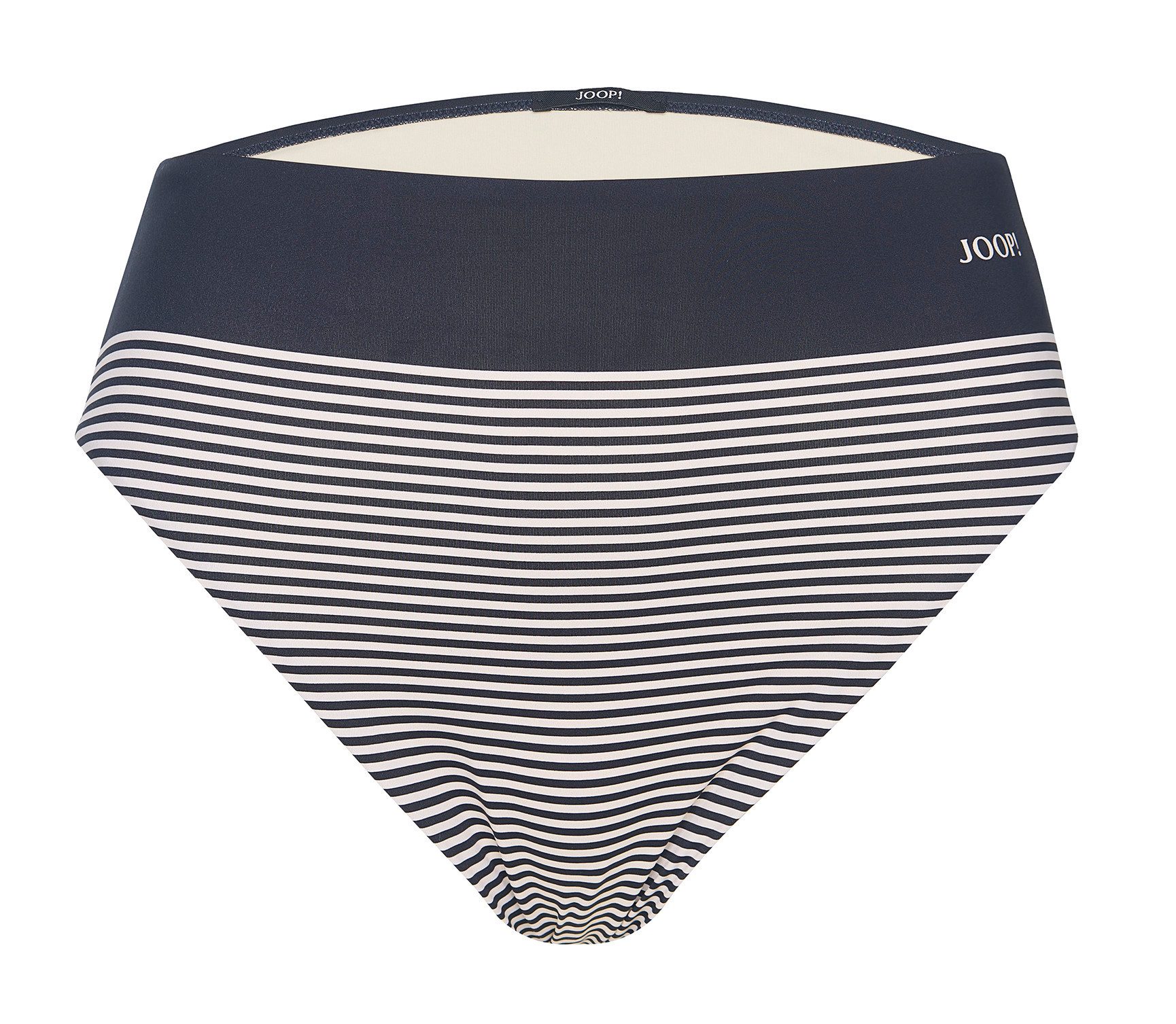JOOP! Bodywear Highwaist-Bikini-Hose JOOP! Beachwear High Waist Bikini Slip navy stripes