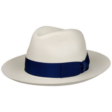 Borsalino Sonnenhut (1-St) Sonnenhut mit Ripsband, Made in Italy