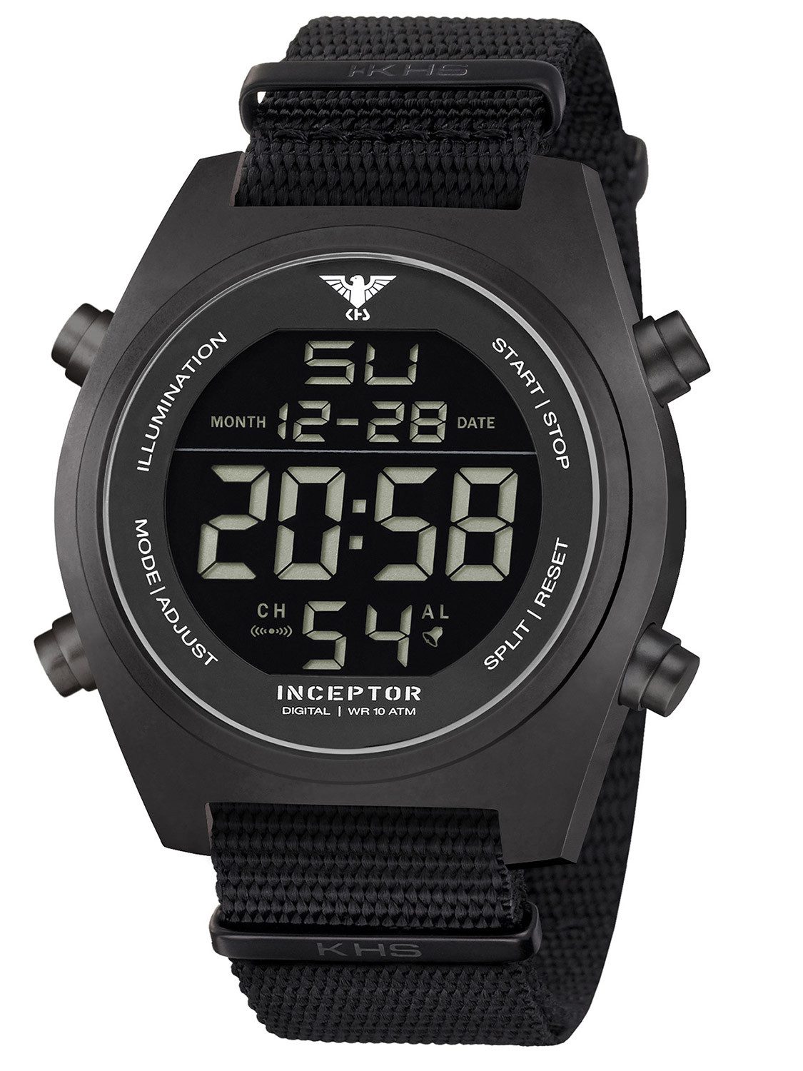 KHS Digitaluhr Inceptor Steel Digital günstig online kaufen