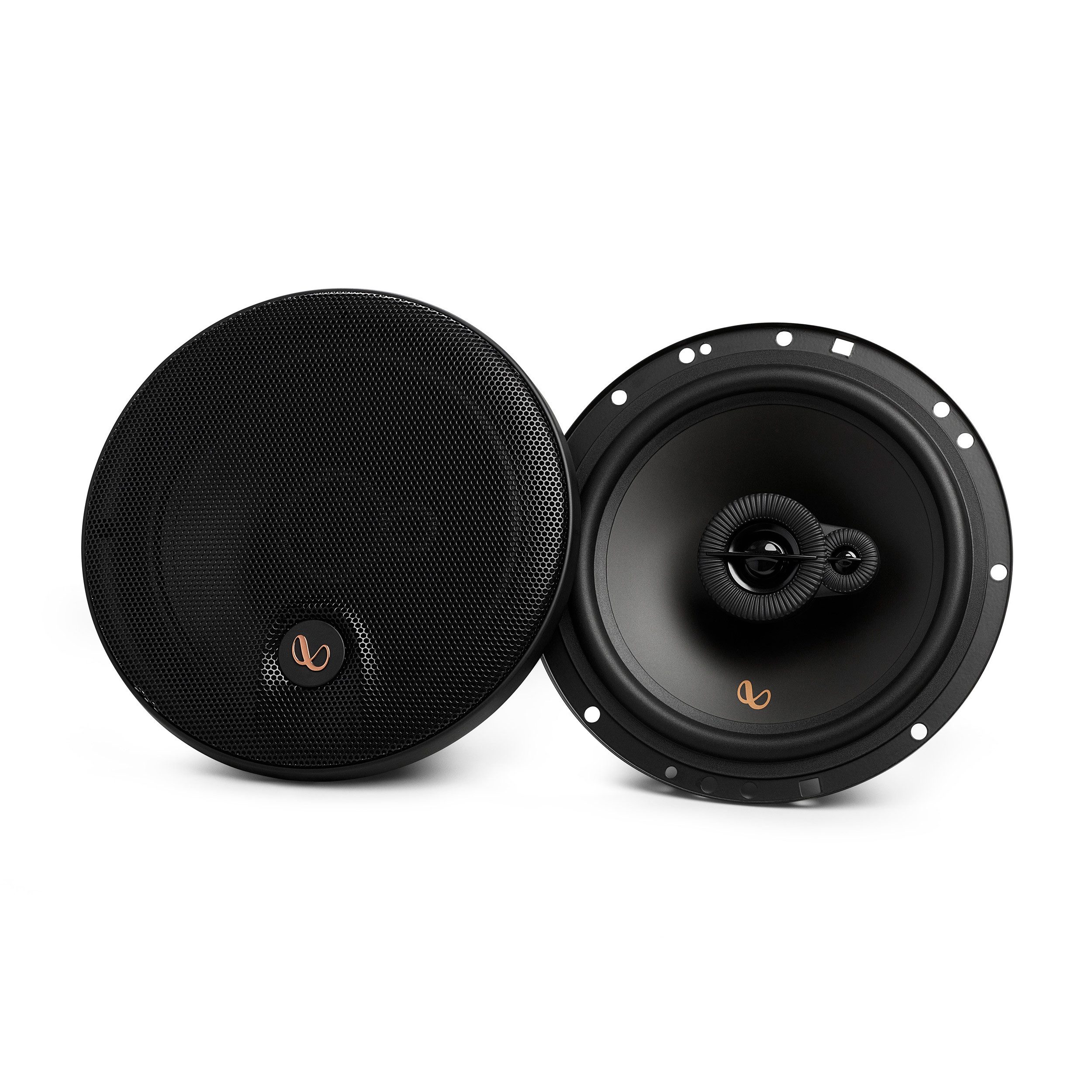Infinity Alpha 603M 165mm (6-1/2 Zoll) 3-Wege Koaxial-Lautsprecher mit Gitter Auto-Lautsprecher (60 W, 16 cm)