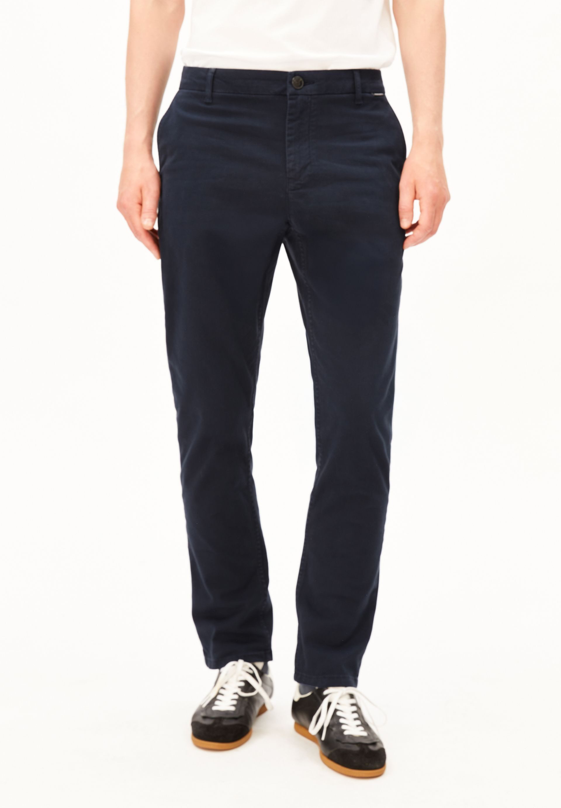 Stoffhose AASTER Chino Hose aus Bio-Baumwoll Mix