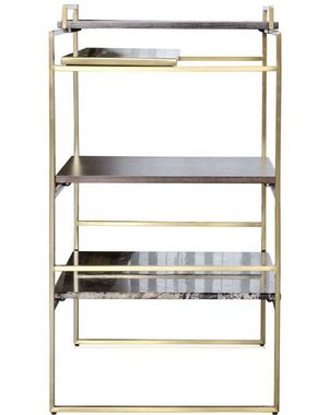 Casa Padrino Beistelltisch Luxus Designer Beistelltisch Gold 45 x 45 x H. 80,5 cm - Designer Möbel