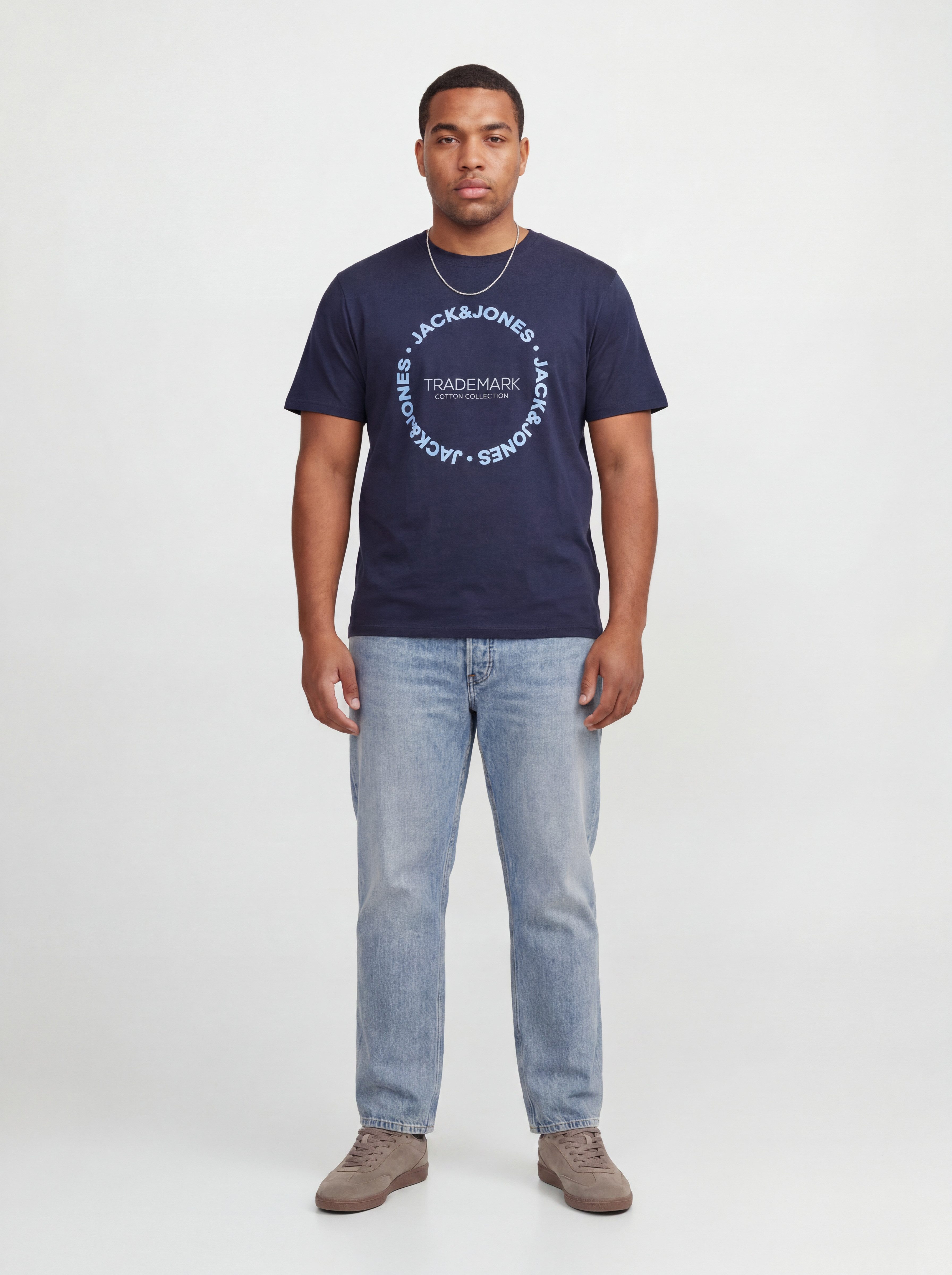 Jack & Jones PlusSize T-Shirt JJBENSON TEE SS CREW NECK PLS Baumwolle, regular fit – Bild 2 von 5