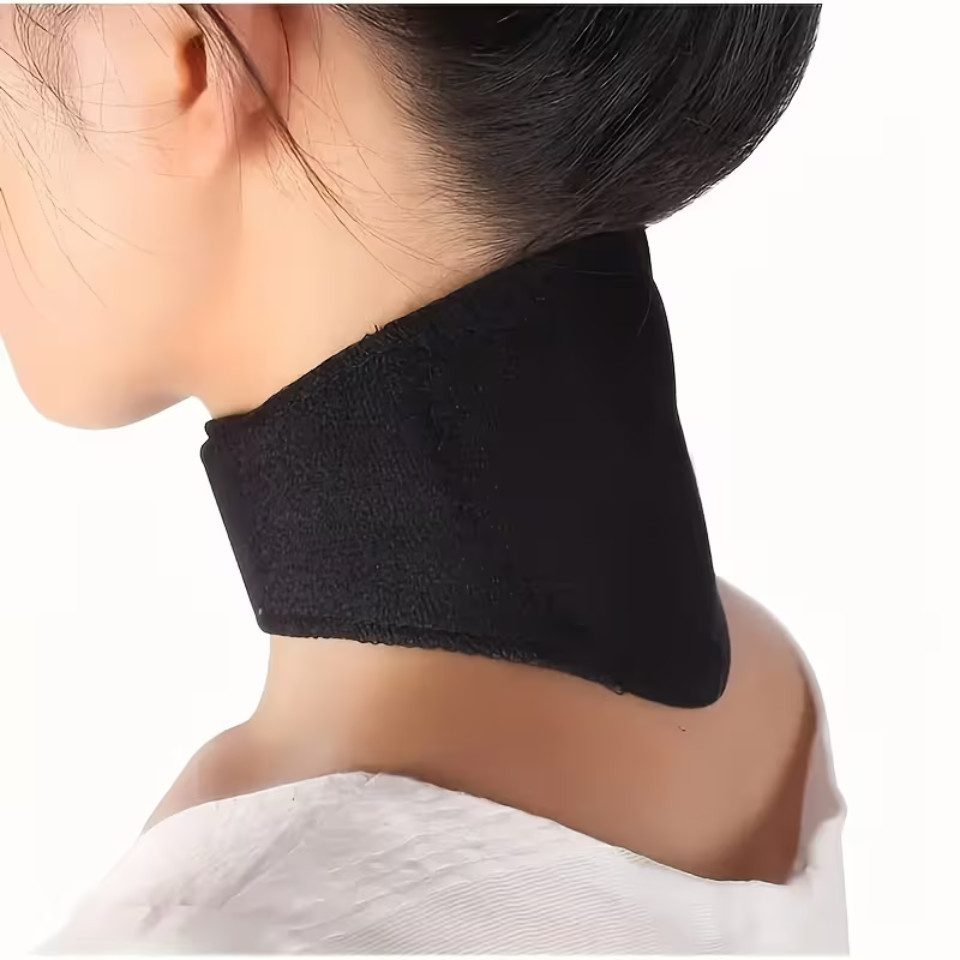 Rötting Design Nackenstütze Nackenwärmer Nackenstütze Halswärmer Nackenbandage, atmungsaktiv, selbstwärmend, mit Klettverschluss