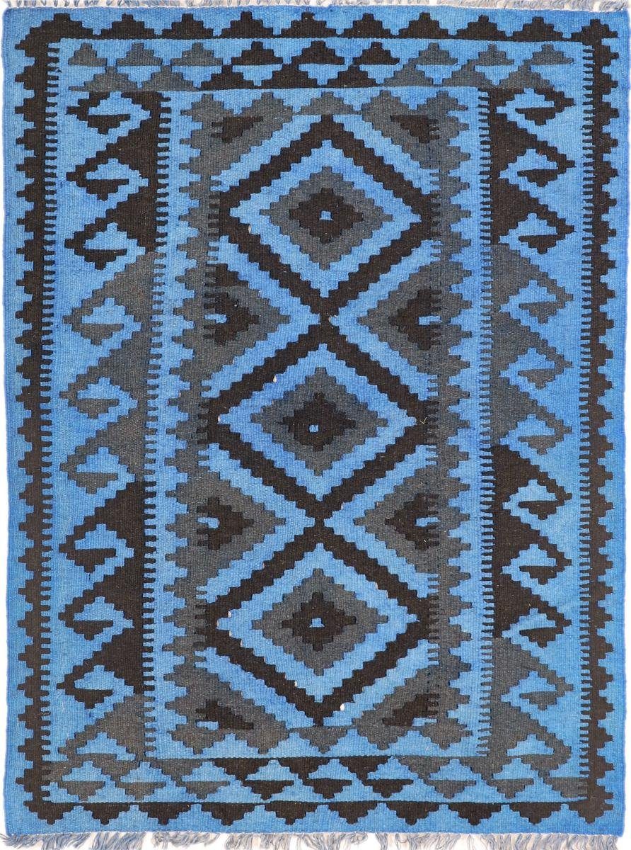 Orientteppich Kelim Afghan Heritage Limited 92x123 Handgewebter Moderner, Nain Trading, rechteckig, Höhe: 3 mm | Kurzflor-Teppiche
