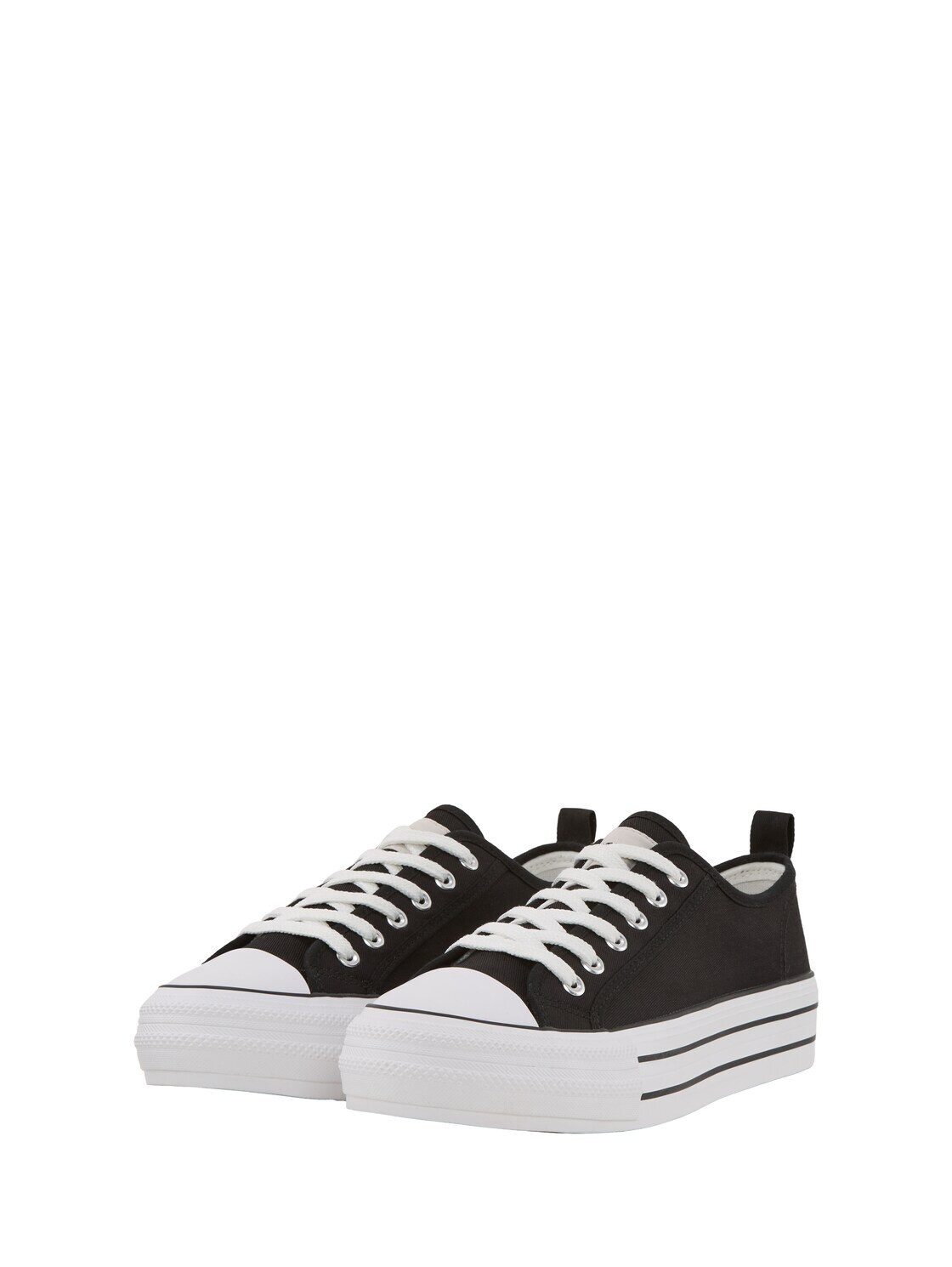 Sneaker mit Plateau Sneaker