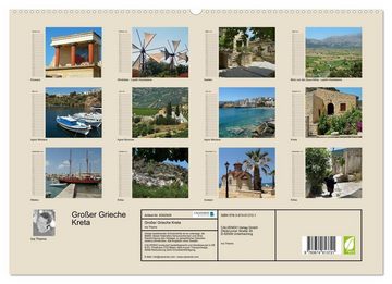 CALVENDO Wandkalender Großer Grieche Kreta (Premium, hochwertiger DIN A2 Wandkalender 2023, Kunstdruck in Hochglanz)