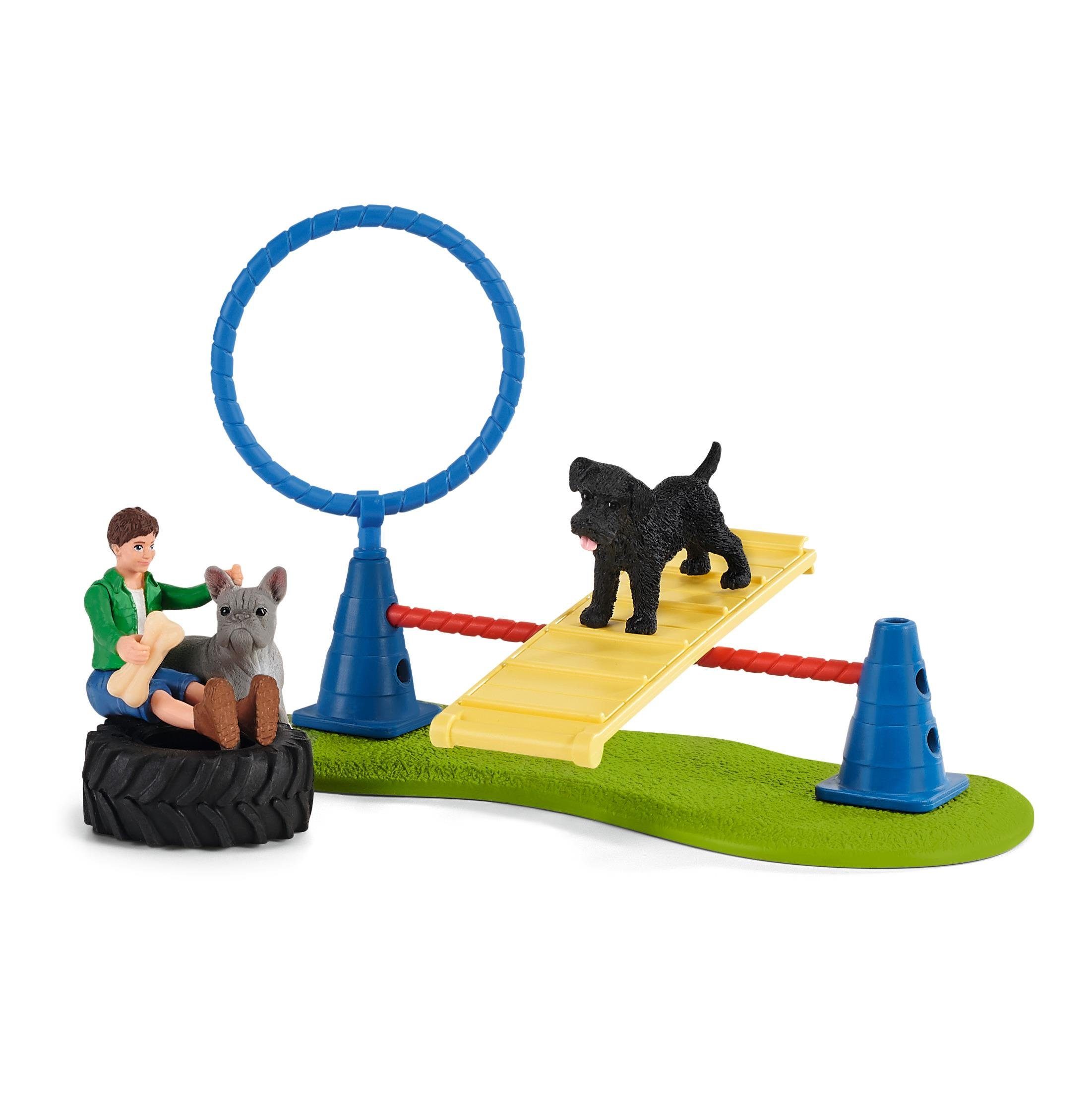Schleich® Spielwelt Schleich® 42536 Farm Spielspaß World für Hunde