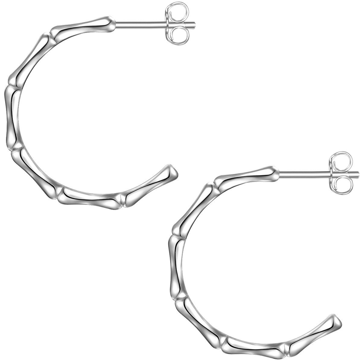 Glanzstücke München Paar Creolen Set: GSM747 (2-tlg), aus Sterling Silber günstig online kaufen