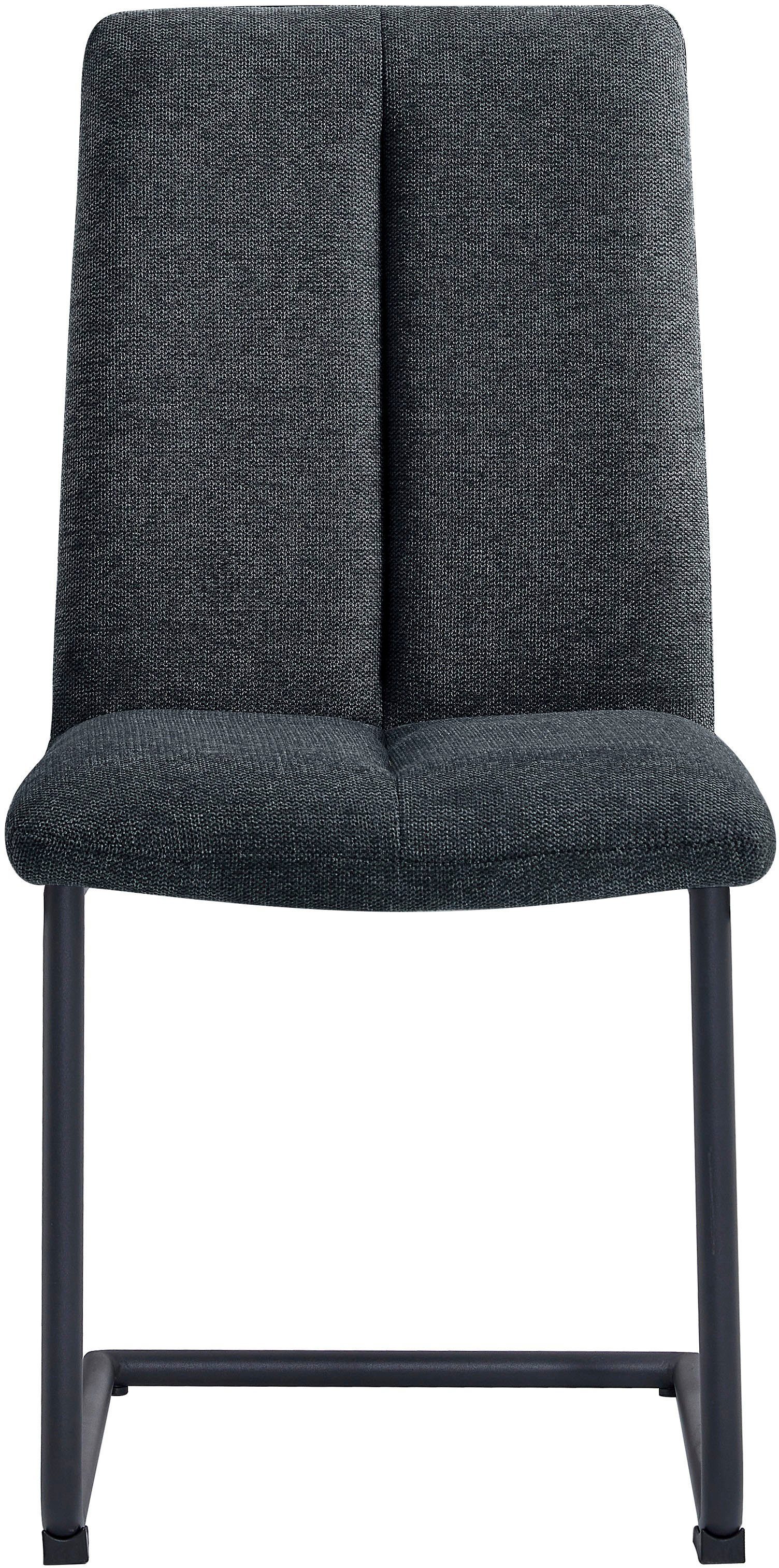 Duo Collection Esszimmerstuhl Emmy Freischwinger (Set, 4 St), robuster Bezug, Fußgleiter für die Sicherheit, bis 110 kg belastbar