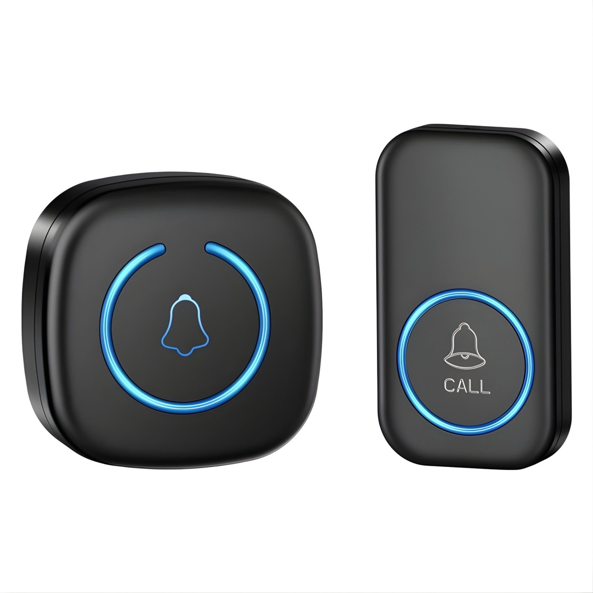 Athlix Smart Home Türklingel Intelligente Türklingel Kabellos mit 60 Klingeltönen Tür Klingel (Tür, 300m Reichweite, 3 Jahre Batterielaufzeit)