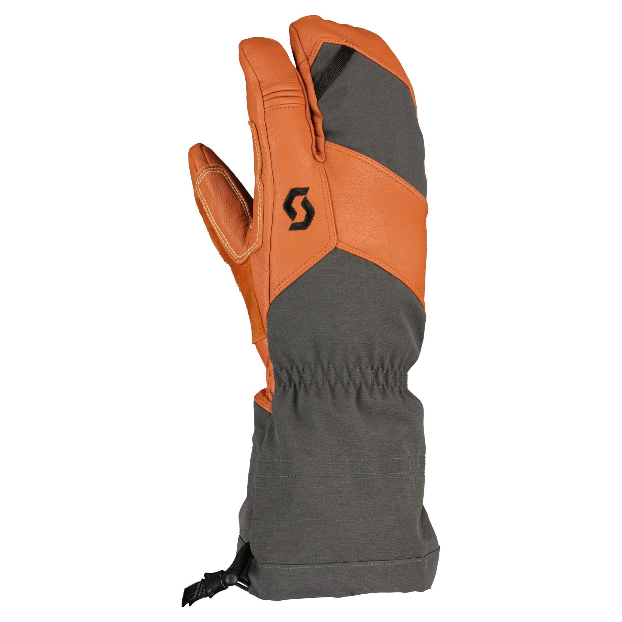 Scott Fleecehandschuhe Scott Explorair Alpine Glove Accessoires Dark Grey - Burnt Orange