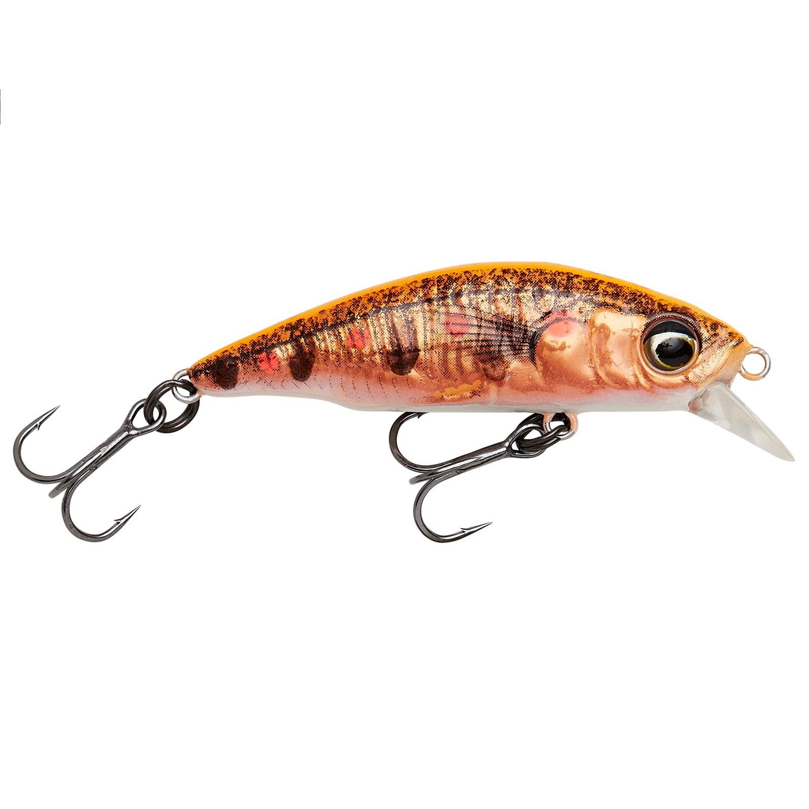 Savage Gear Kunstköder, Savage Gear 3D STICKLEBAIT TWITCH 4.5CM 4G SINKING FLUO ORANGE COPPER