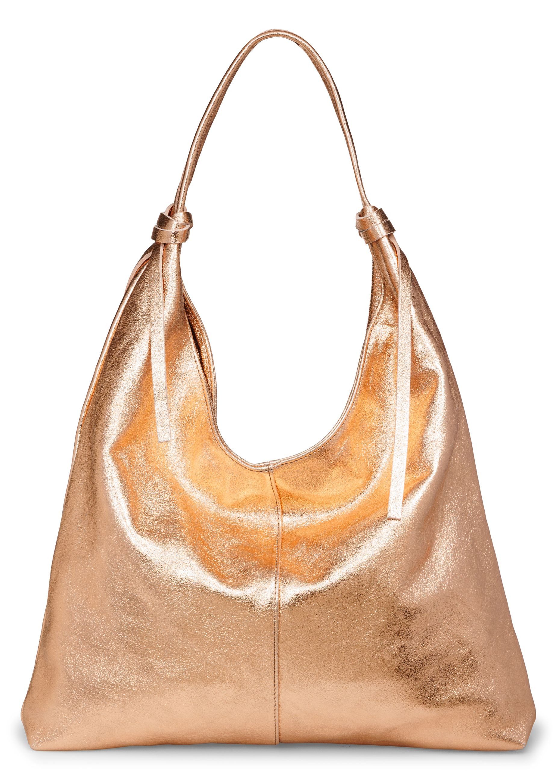 Schultertasche Lässige Leder Shopper große Damen Tasche - PREMIUM LINE- Modell No.817