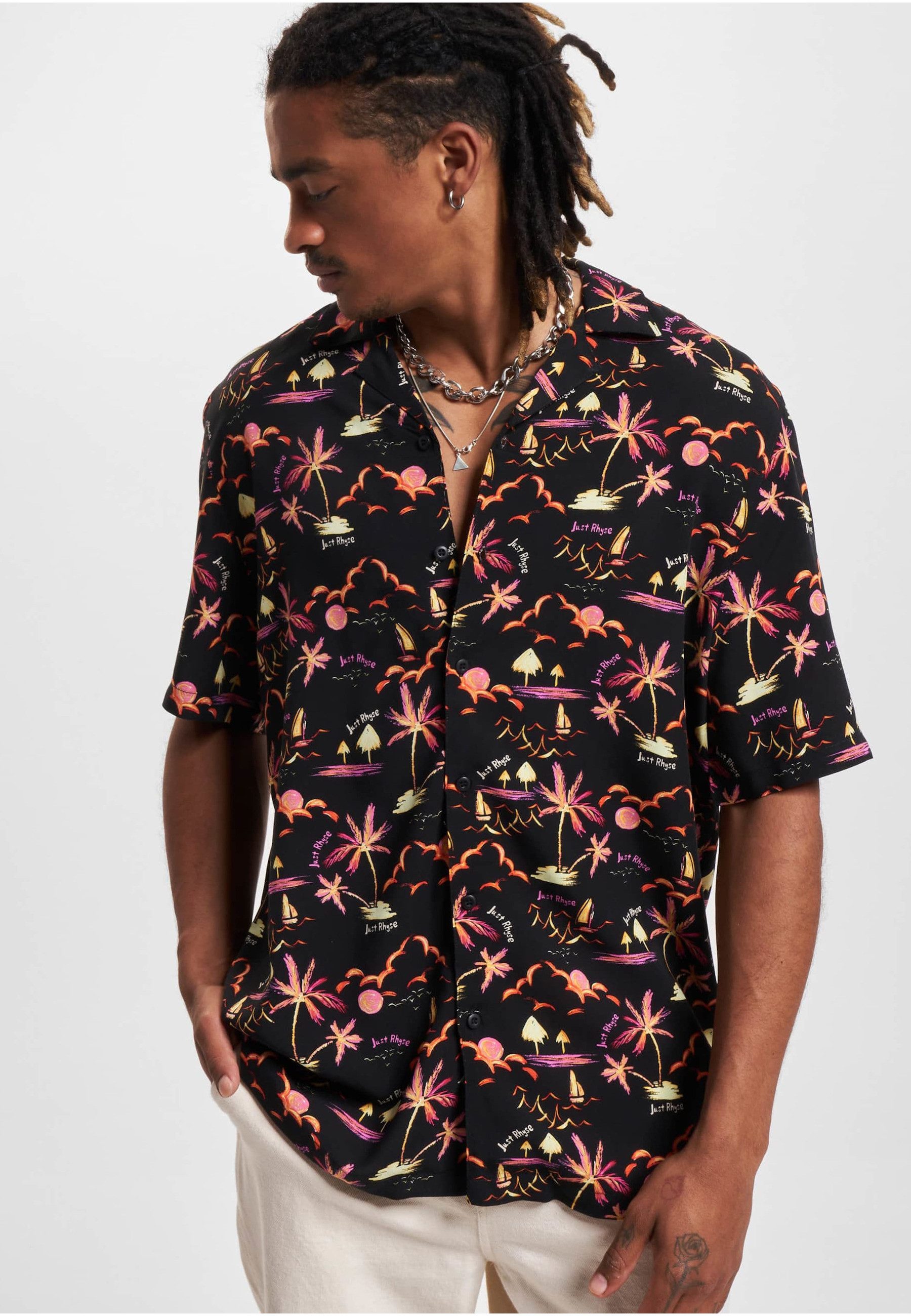 Just Rhyse Kurzarmshirt Just Rhyse Herren Just Rhyse Shirt Waikiki (1-tlg)