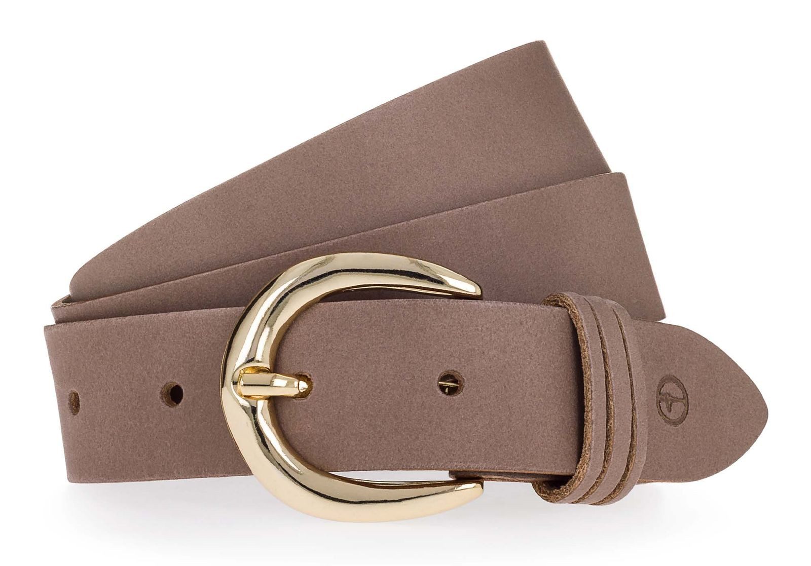 Tamaris Synthetikgürtel Leather Belt aus echtem Leder