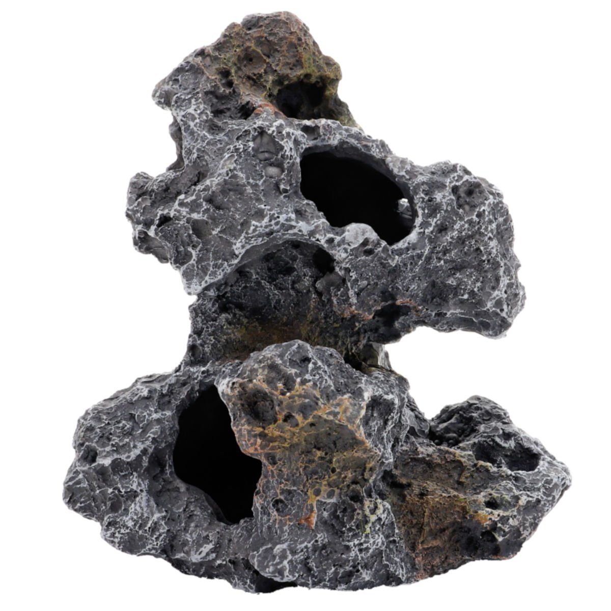 HOBBY Aquariendeko Cavity Stone dark 2 Dekoration für Aquarium und Terrarium