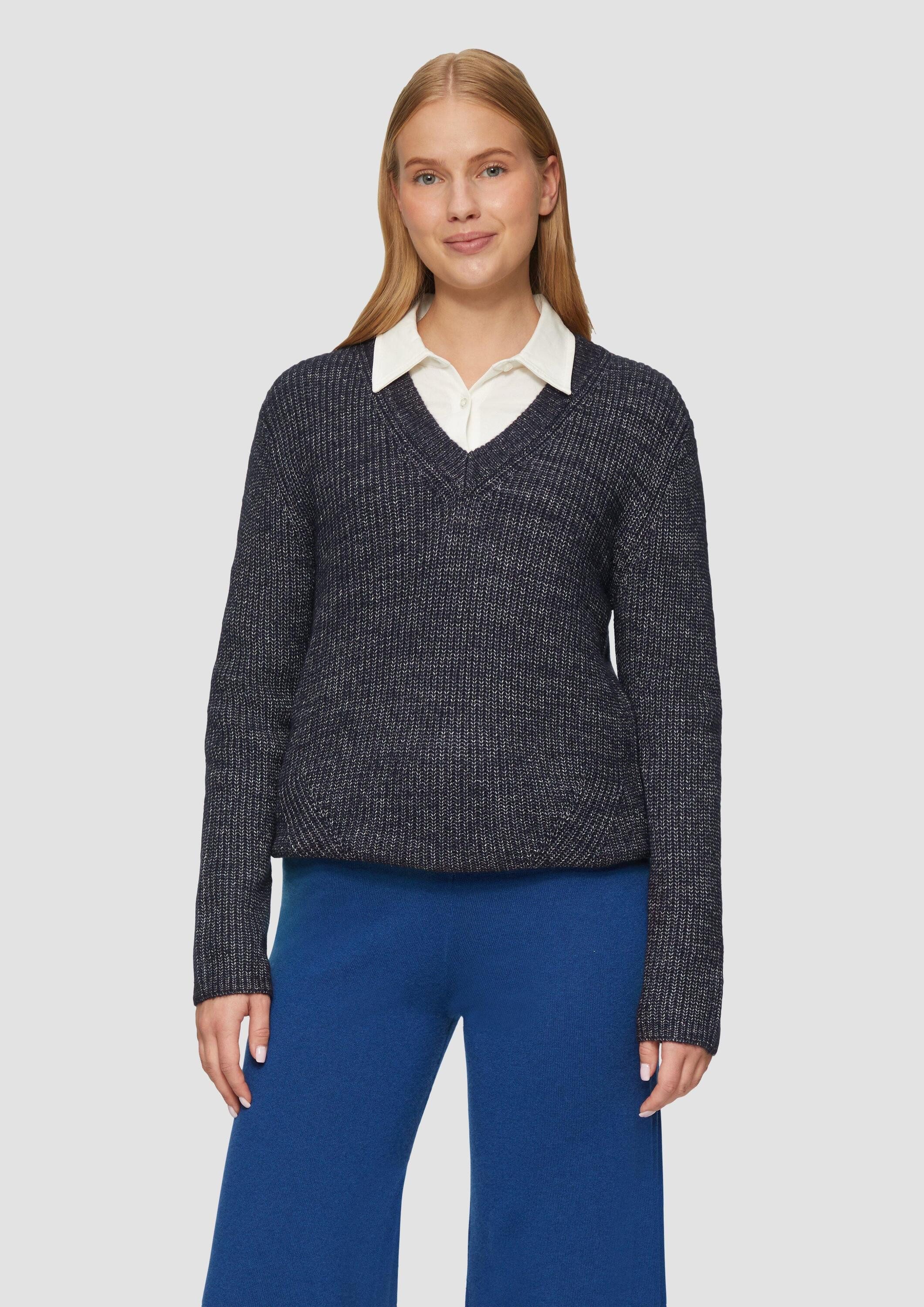 s.Oliver Longpullover Strickpullover (1-tlg) günstig online kaufen