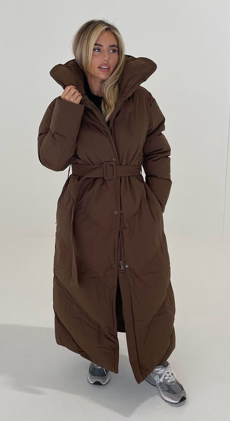 Copperose Winterjacke Winterjacke Oversize Winterparka Steppmantel günstig online kaufen