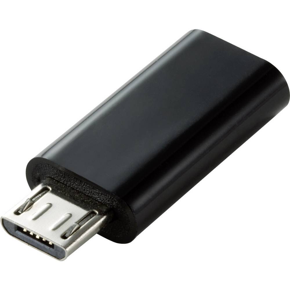 USB 2 Micro-B Stecker zu Type-C™ Buchse Adapter USB-Adapter