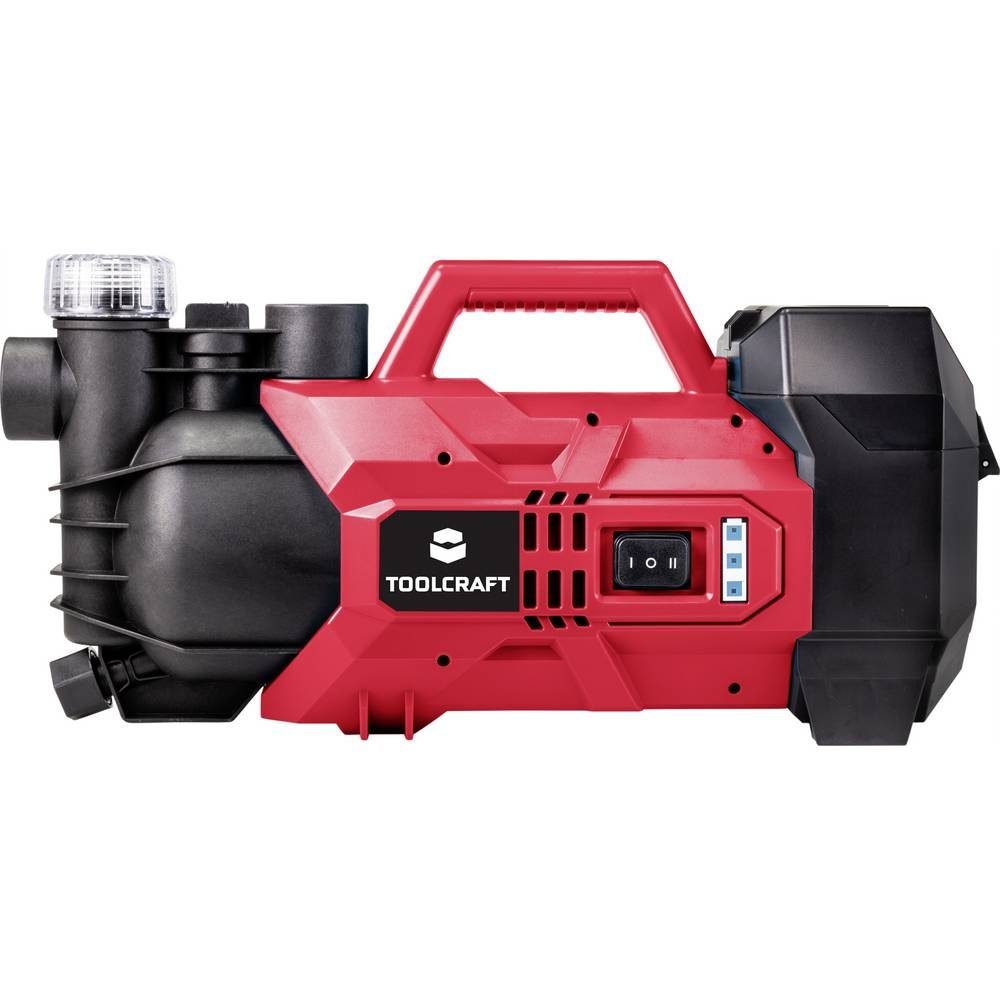 TOOLCRAFT Gartenpumpe 20 V Akku-Gartenpumpe (ohne Akku TO-6908340