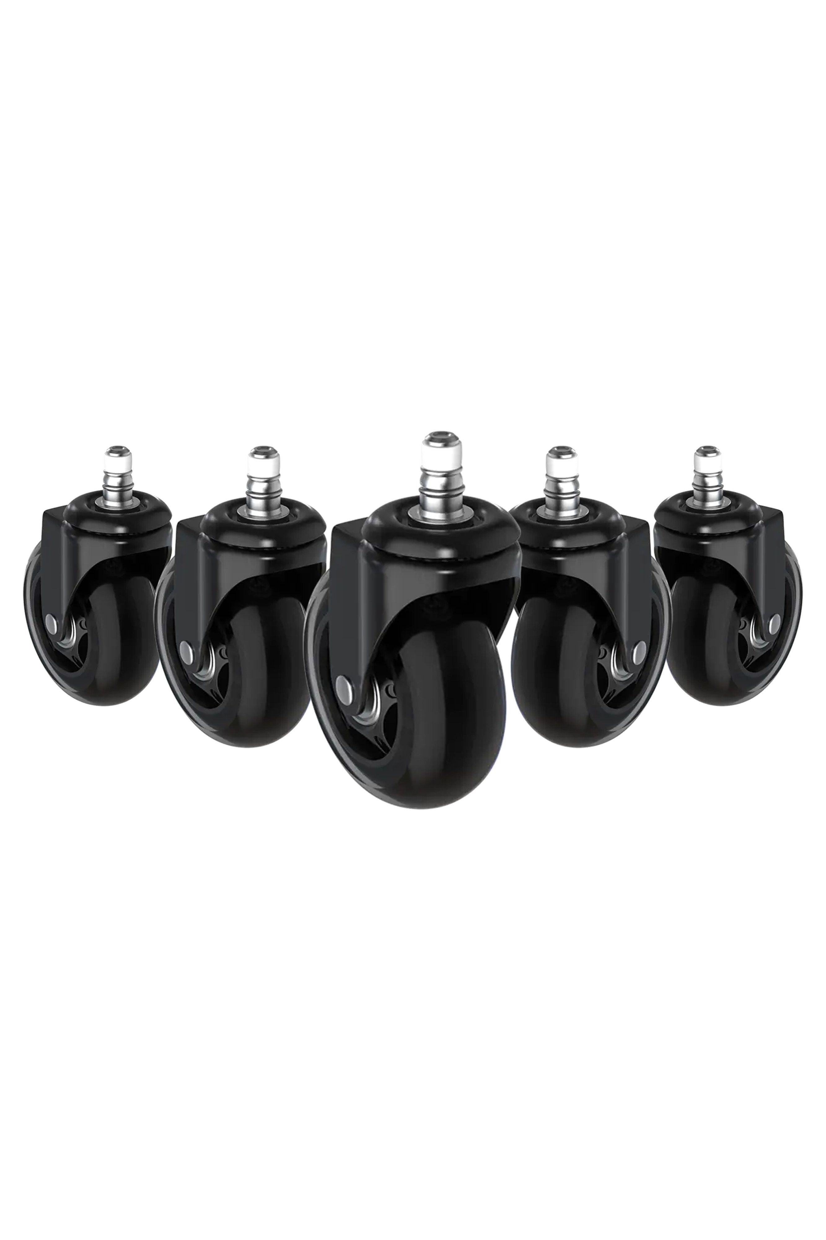 DXRacer Stuhlrolle Blade Wheels, 5er Set, geeignet für alle Stühle von DXRacer, für Hartböden geeignet