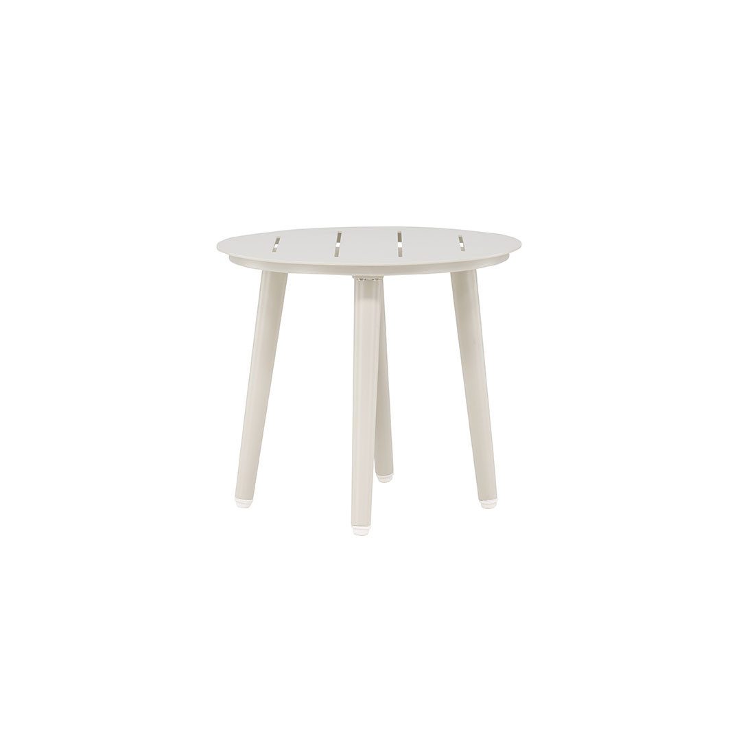 ebuy24 Gartentisch Lina Couchtisch Ø40cm beige.