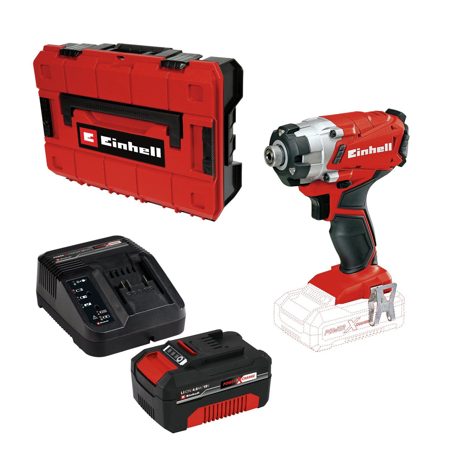 Einhell Akku-Schlagschrauber, 140 Nm