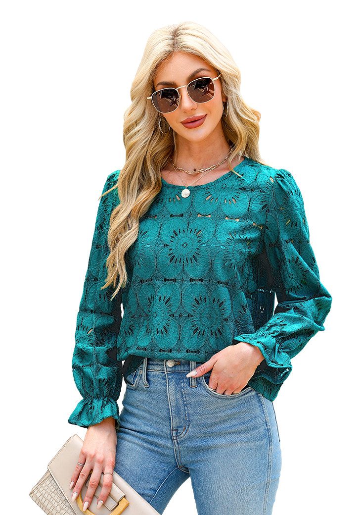 Cupshe Blusentop Romantisches Strick Top aus günstig online kaufen