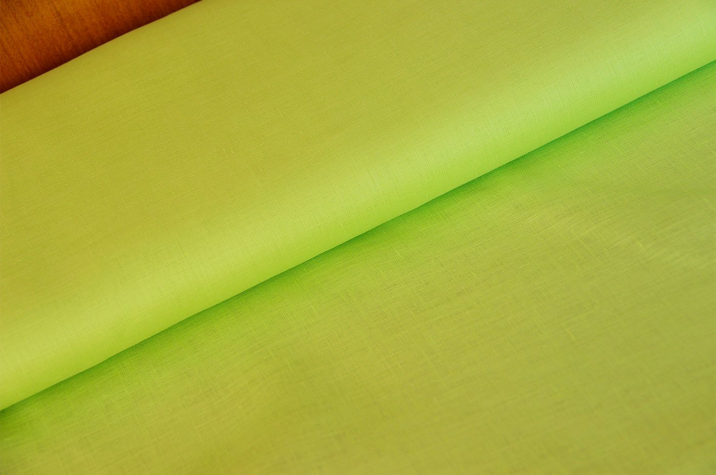 Thumbnail - Leinen Lodge OhG Stoff Leinen Voile Meterware, Sommerleinen Uni, Blusenstoff*Ab 50 cm, fein, leicht glänzende Oberfläche