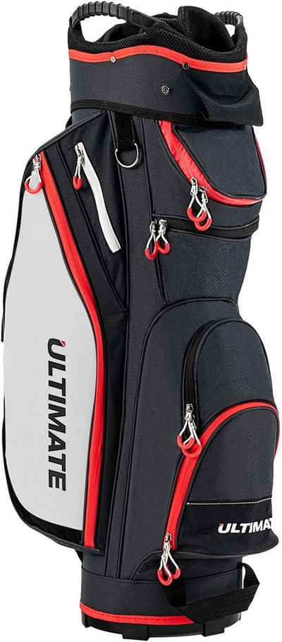 KOMFOTTEU Golfreisetasche, mit 14 Trennwänden & 8 Reißverschluss-Taschen