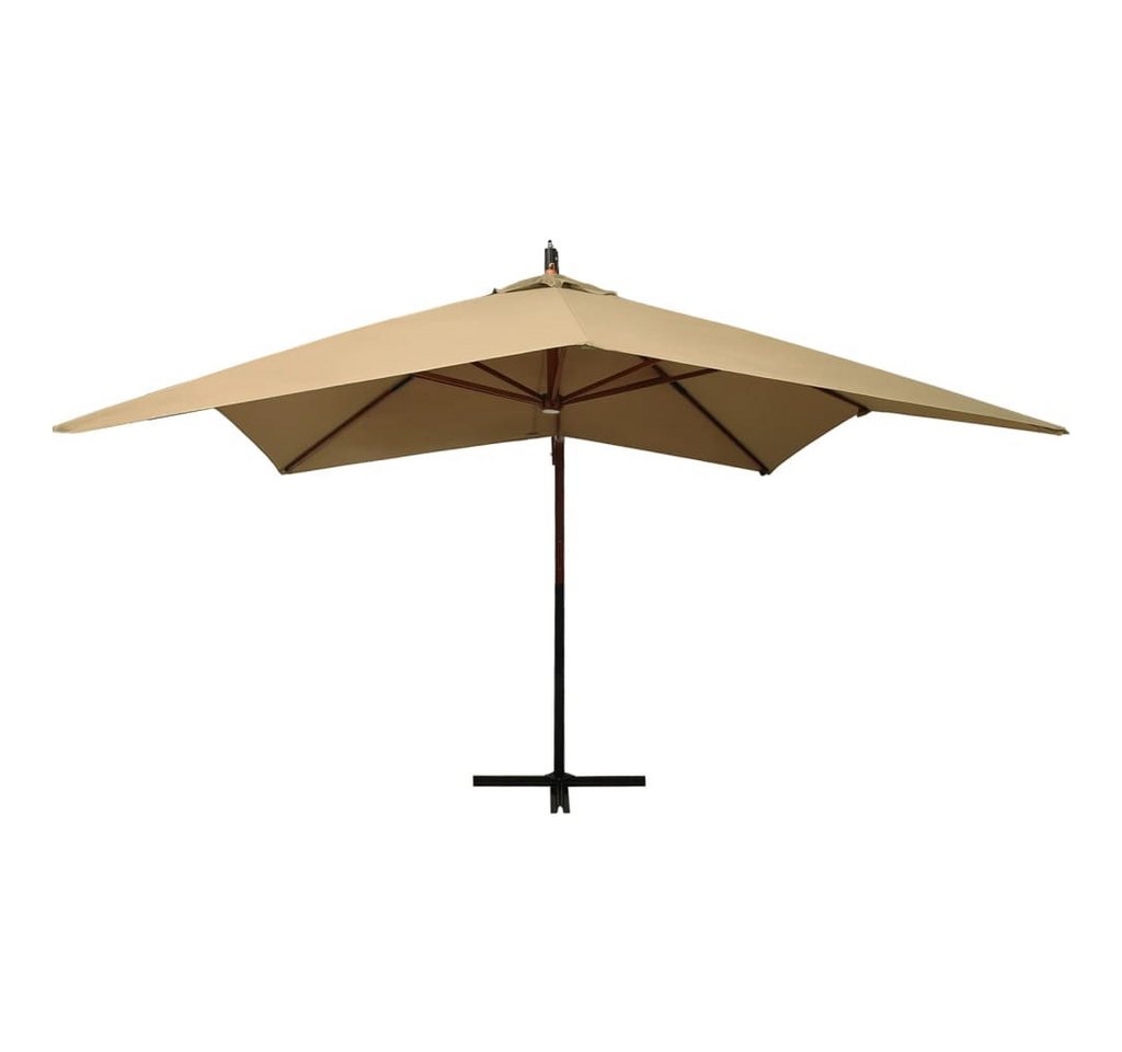 Thumbnail - DOTMALL Sonnenschirm Ampelschirm mit Holzmast 300 cm