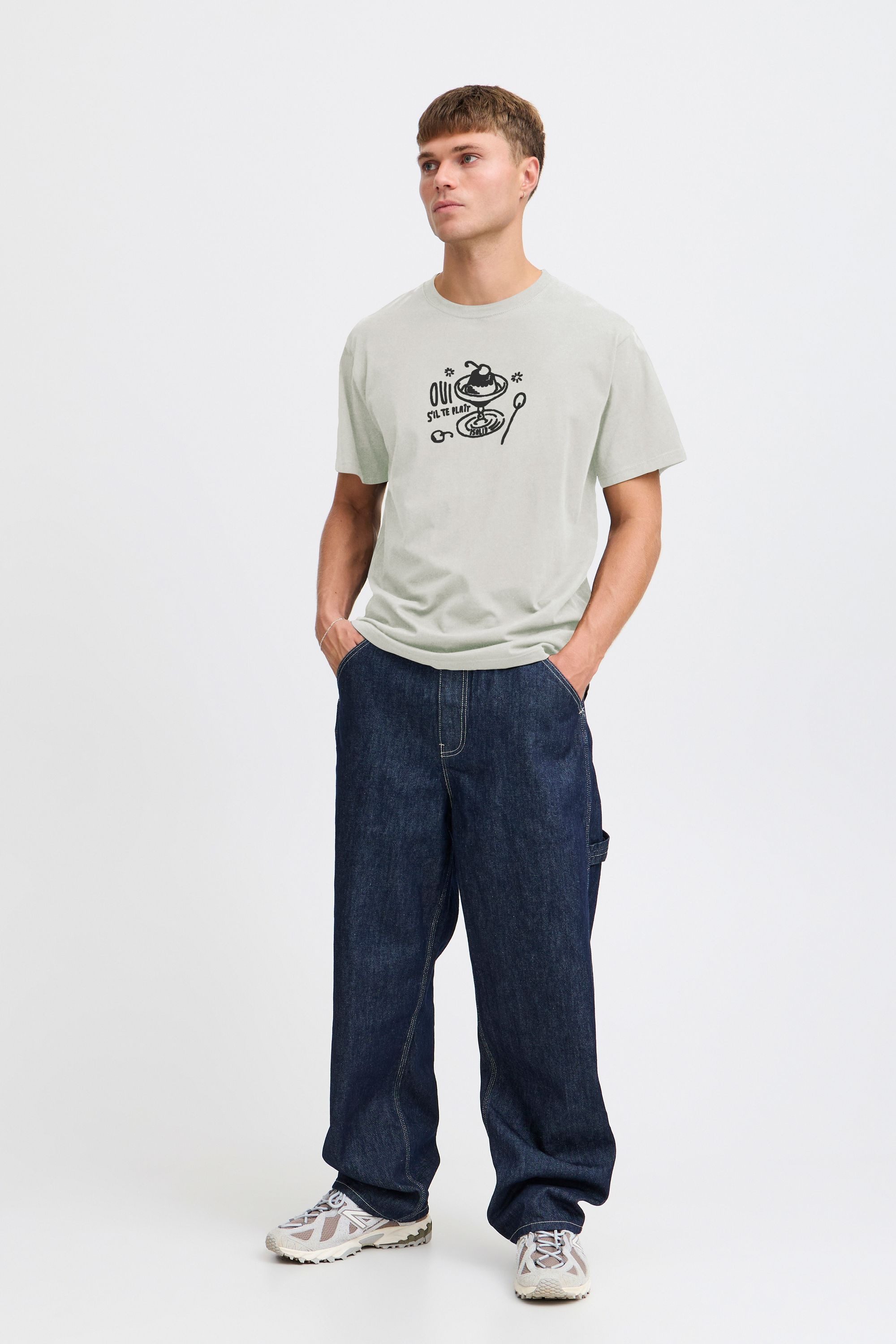 !Solid T-Shirt SDNolan Lässiges T-Shirt mit Print